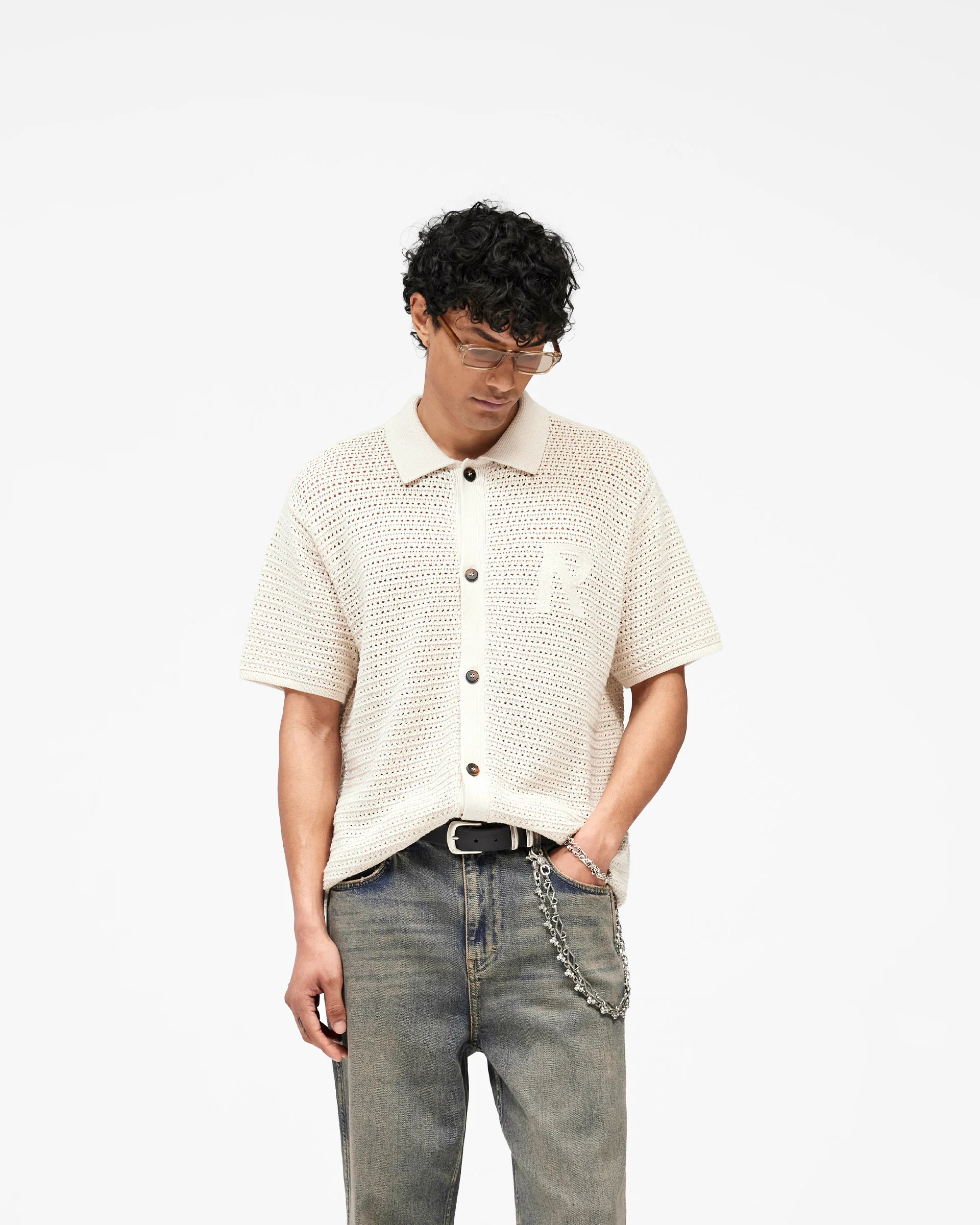 Pico Knit Shirt - Ecru - Image 2