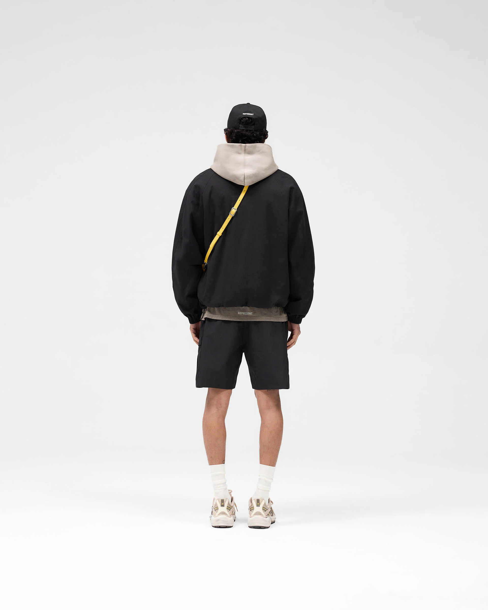 Quarter Zip Jacket - Black - Image 7