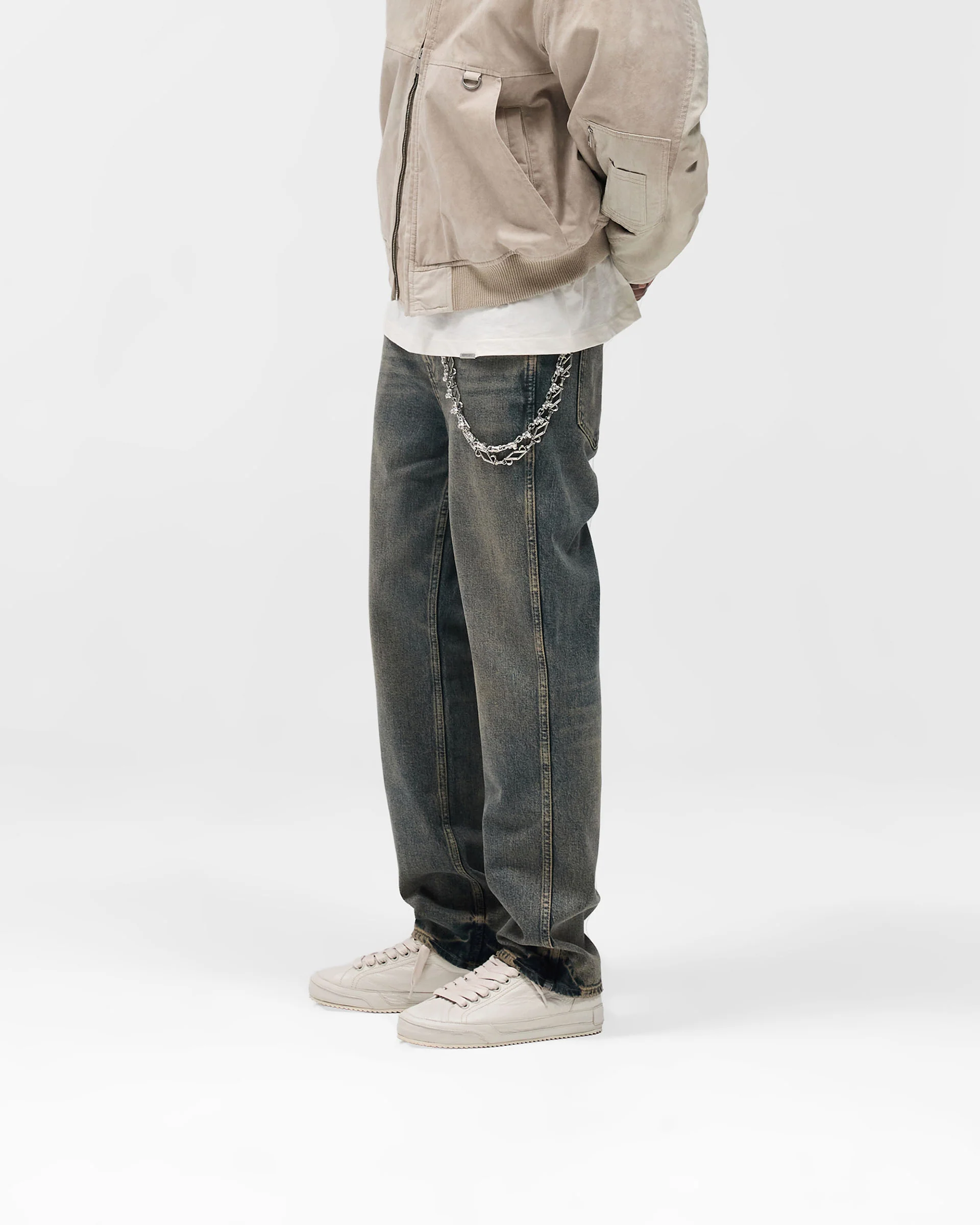 R1 Slim Denim - Blue Cream - Image 4