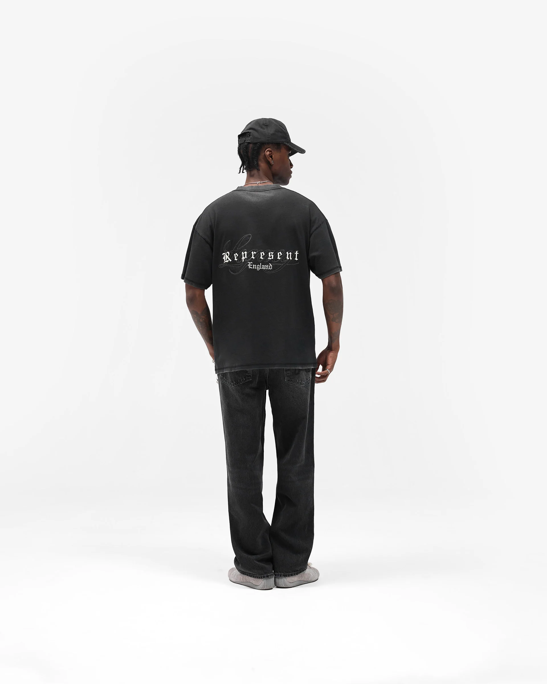 R3 Baggy Denim - Aged Black - Image 11