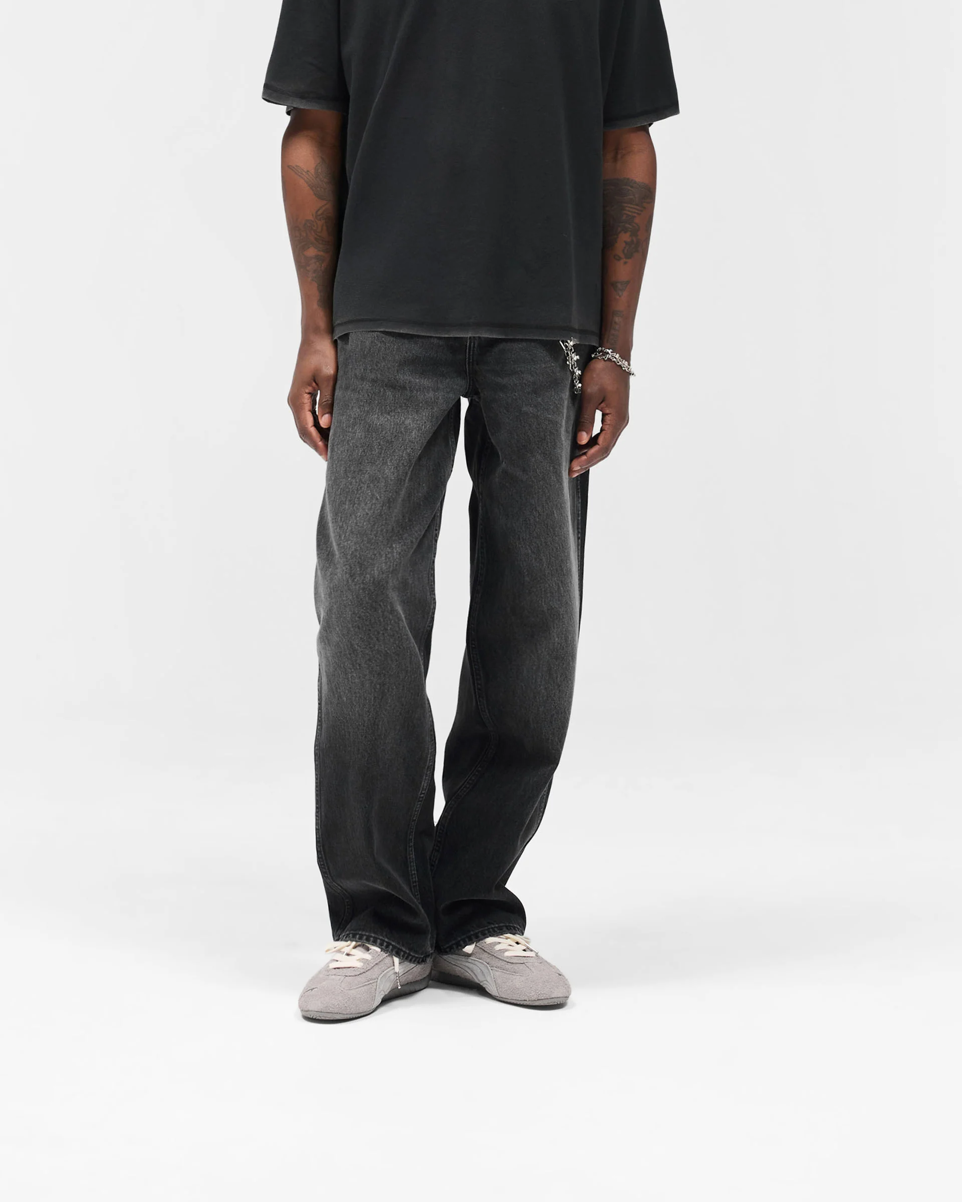 R3 Baggy Denim - Aged Black - Image 3