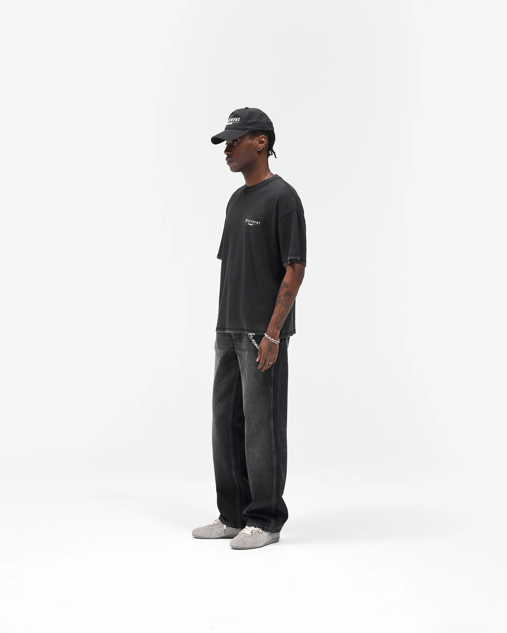 R3 Baggy Denim - Aged Black - Image 8