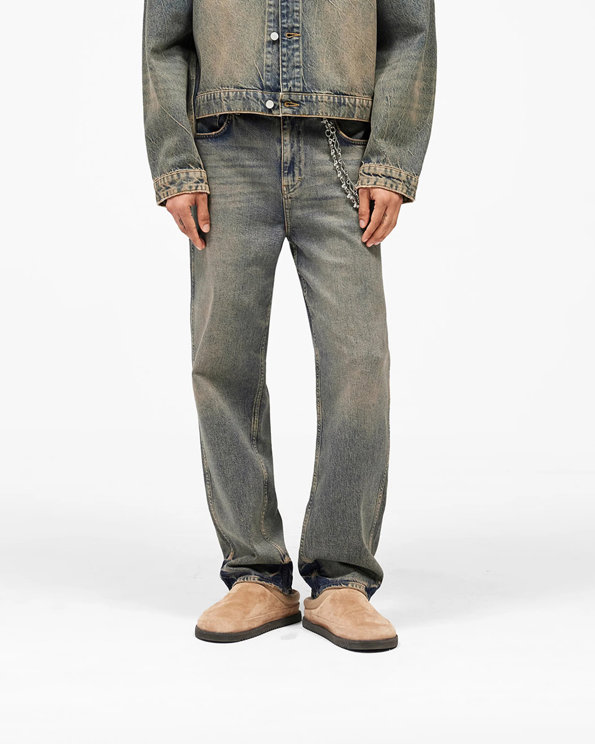 R3 Baggy Denim - Blue Cream - Image 3