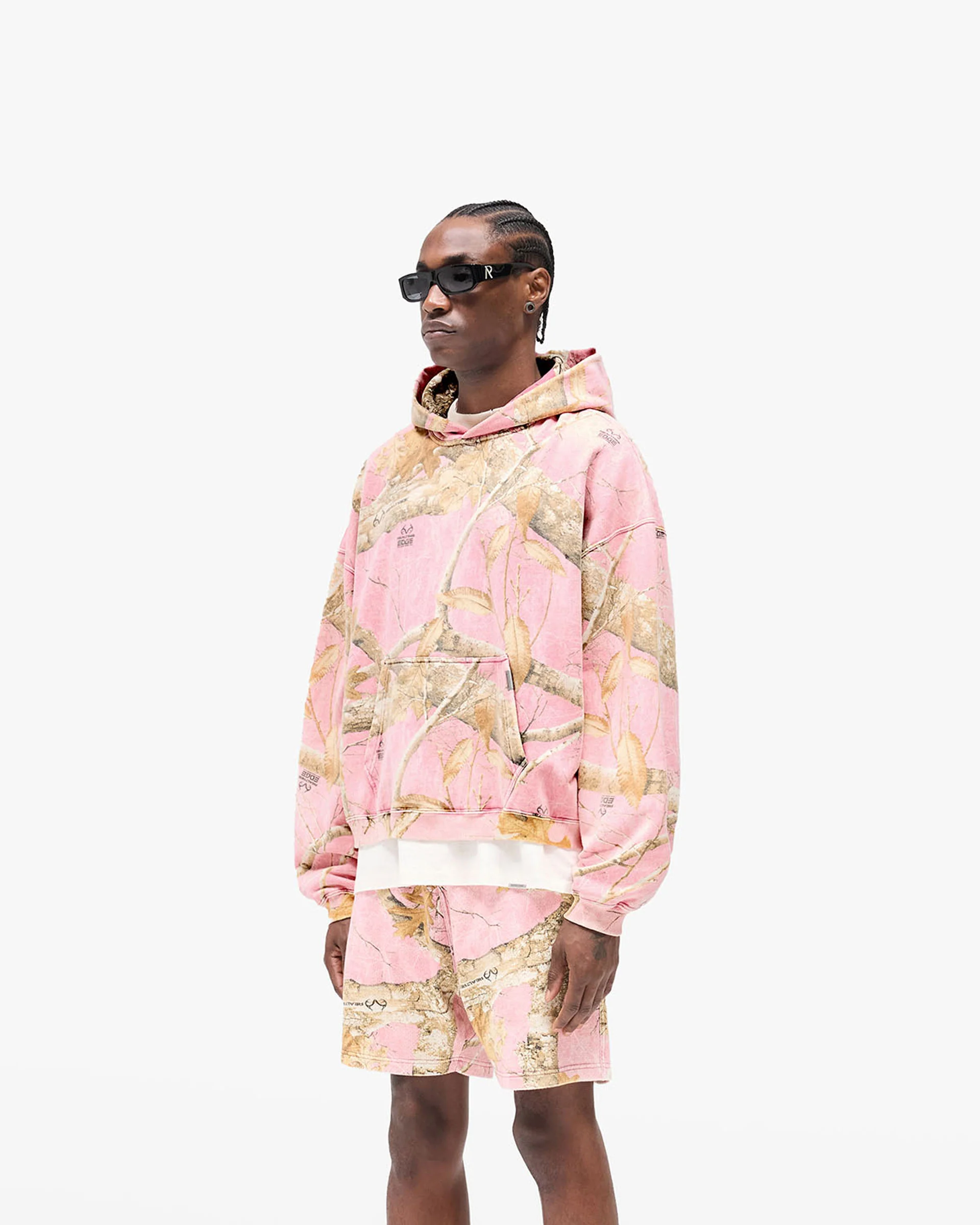 Realtree® Boxy Hoodie - Washed Pink Camo - Image 2