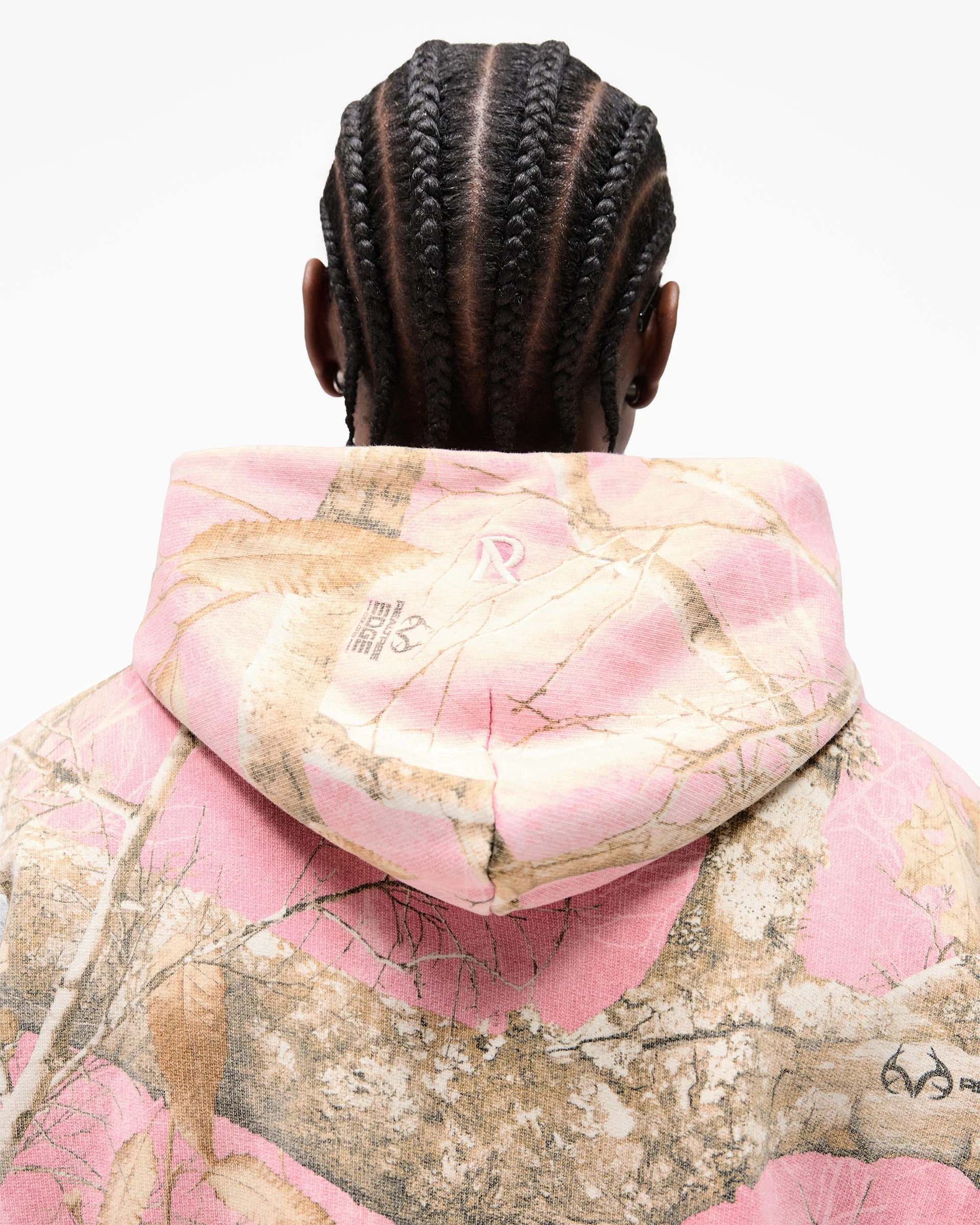 Realtree® Boxy Hoodie - Washed Pink Camo - Image 5