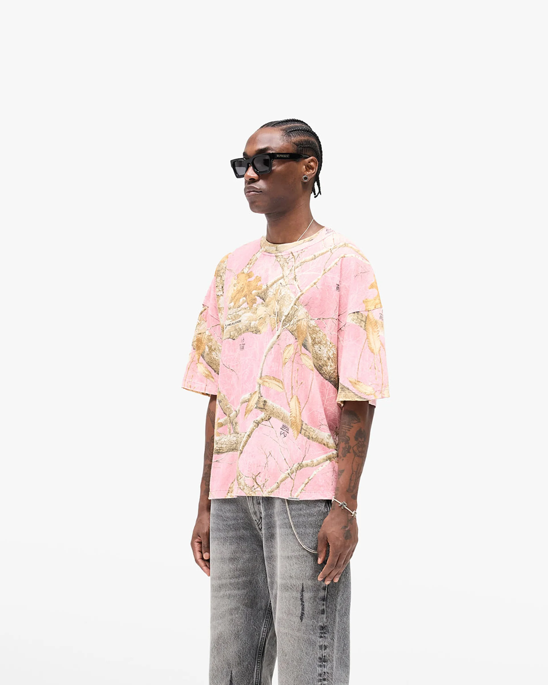 Realtree® T-Shirt - Washed Pink Camo - Image 2