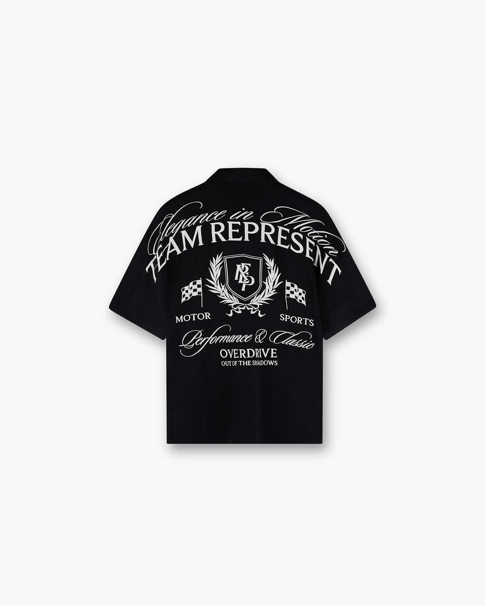 Represent Crest Shirt - Jet Black - Image 2