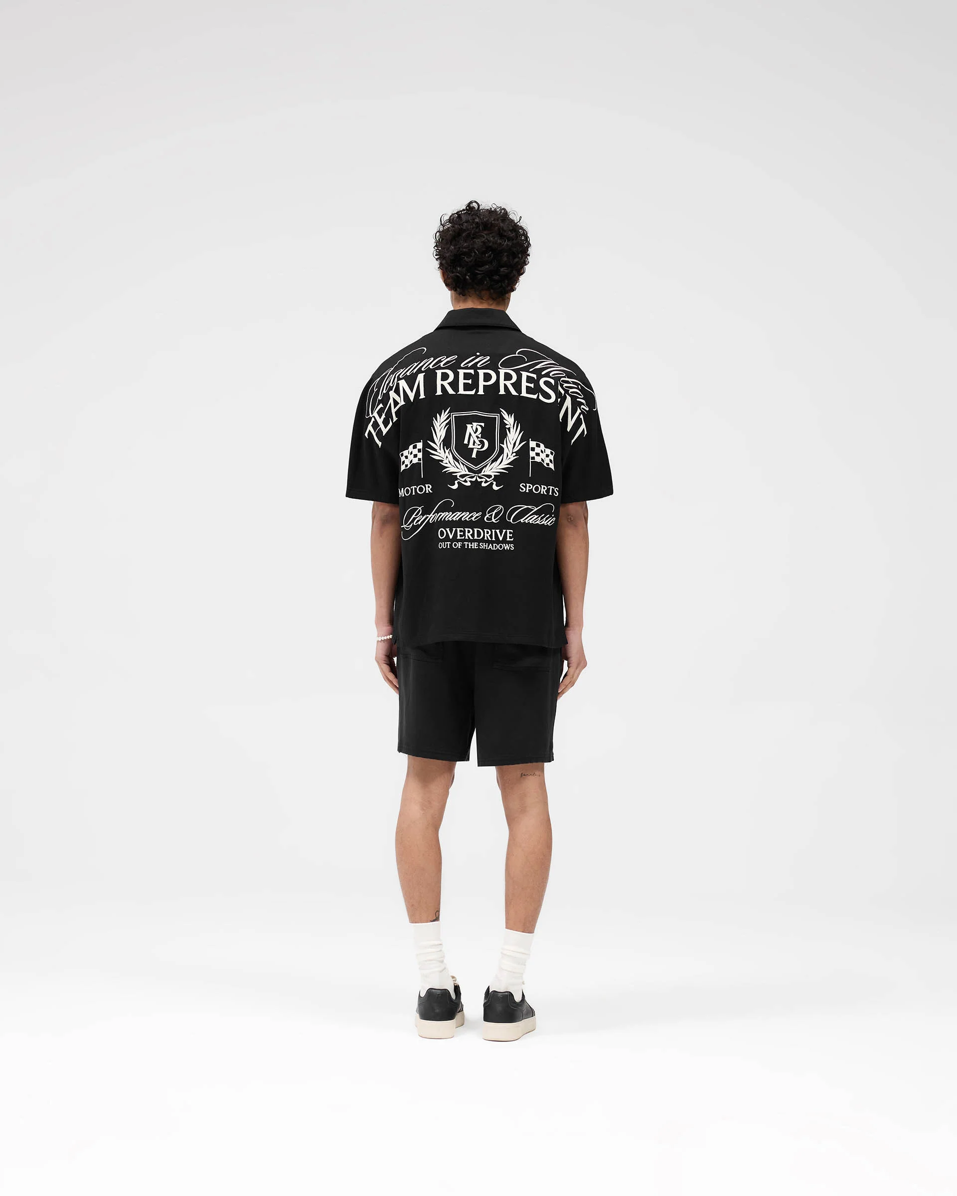 Represent Crest Shirt - Jet Black - Image 7