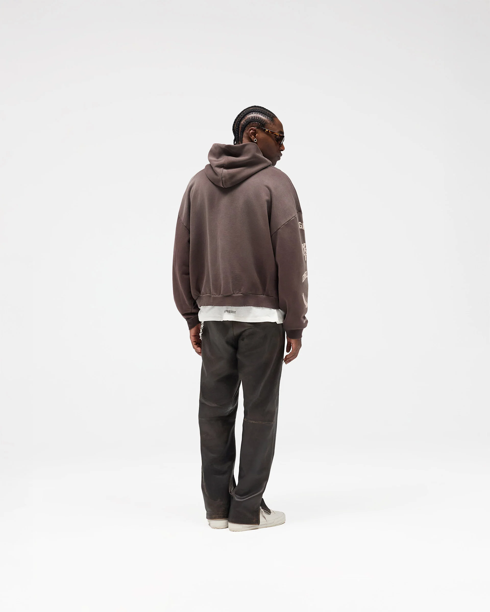 Represent Legacy Crest Hoodie - Nero - Image 9