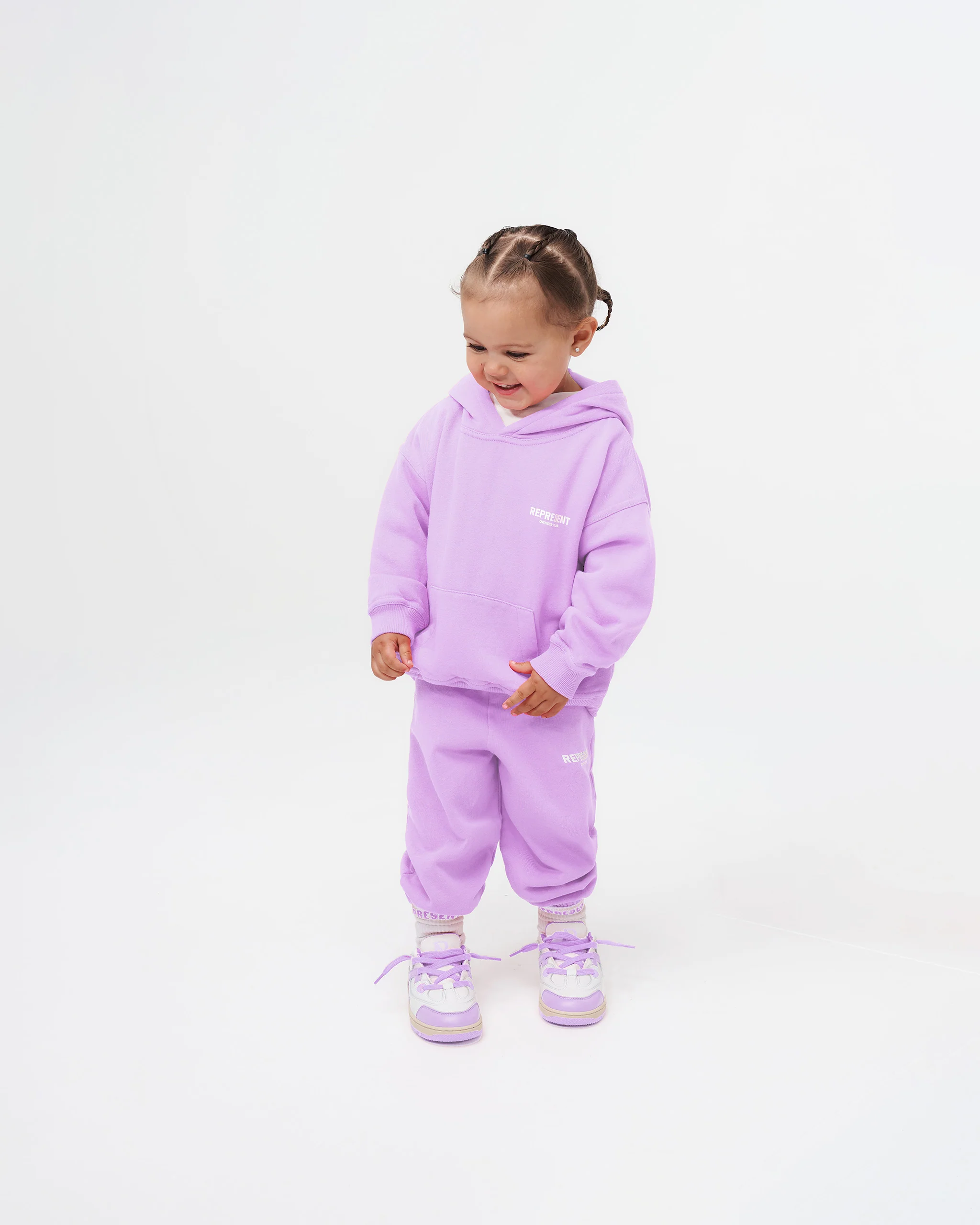 Represent Mini Owners Club Sweatpants - Lilac - Image 5