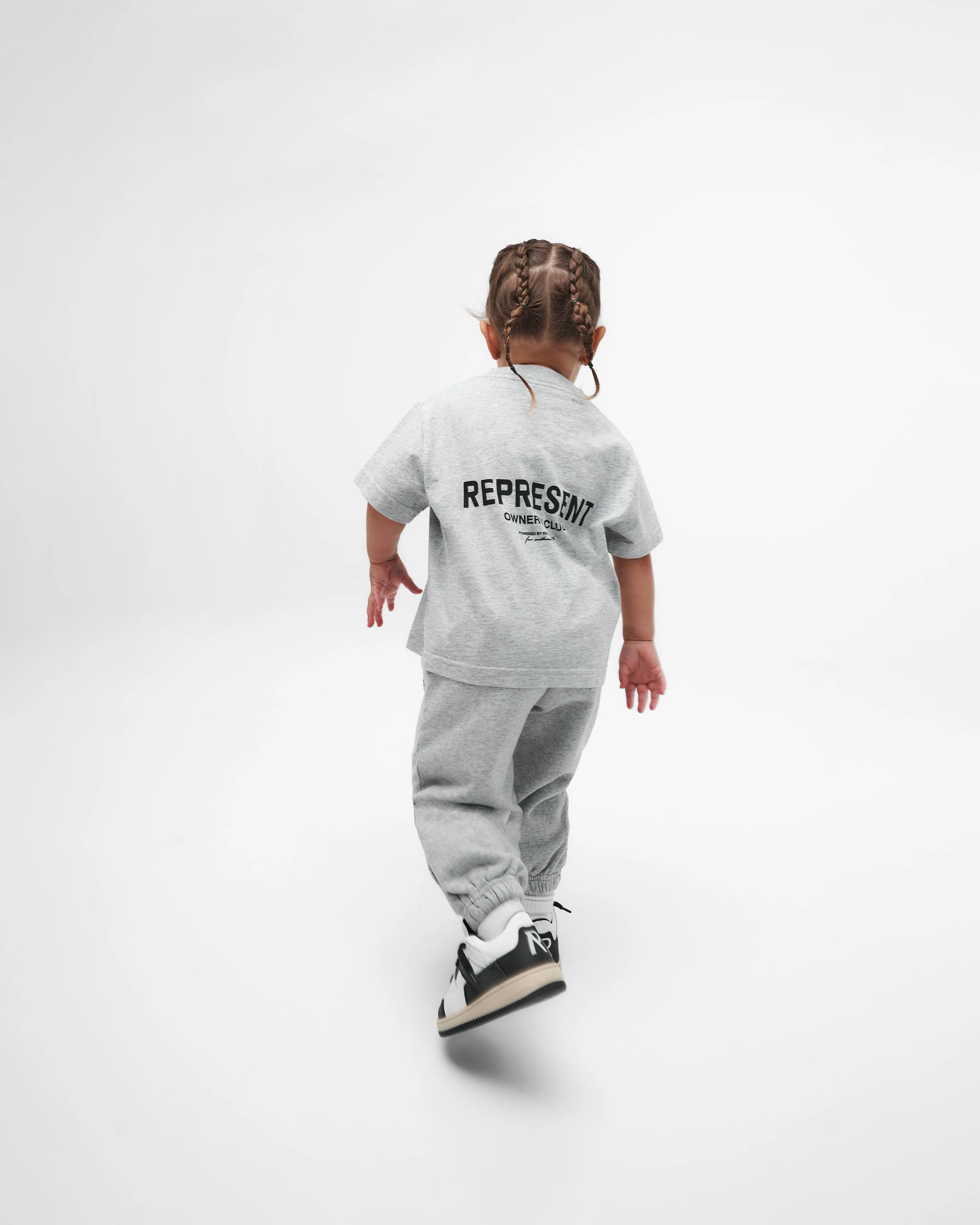 Represent Mini Owners Club T-Shirt - Ash Grey - Image 4