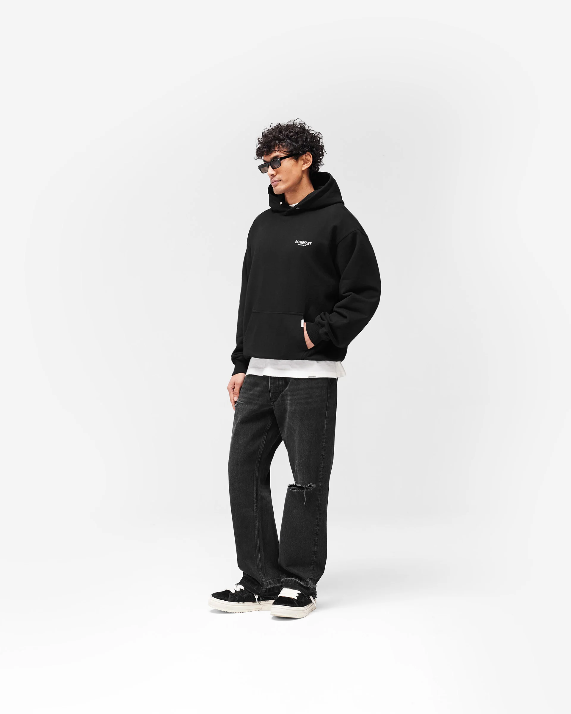 Represent Owners Club Hoodie - Black - Image 8