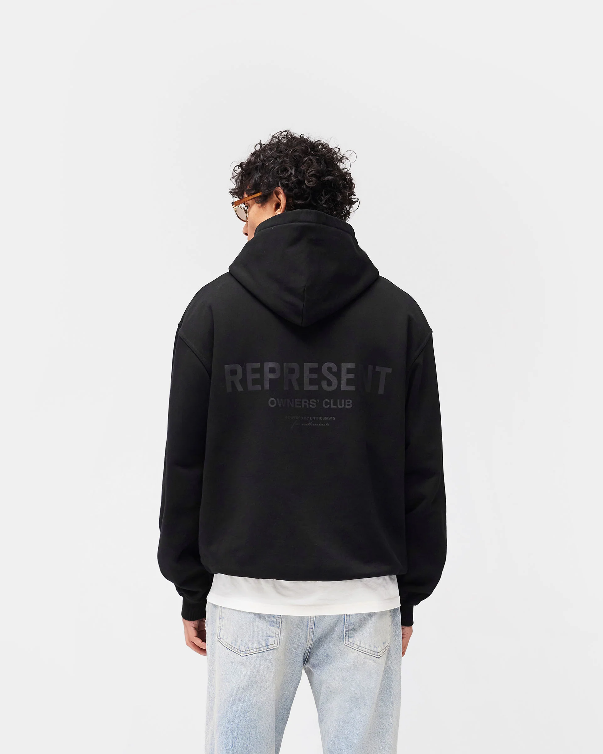 Represent Owners Club Hoodie - Black Matte - Image 6