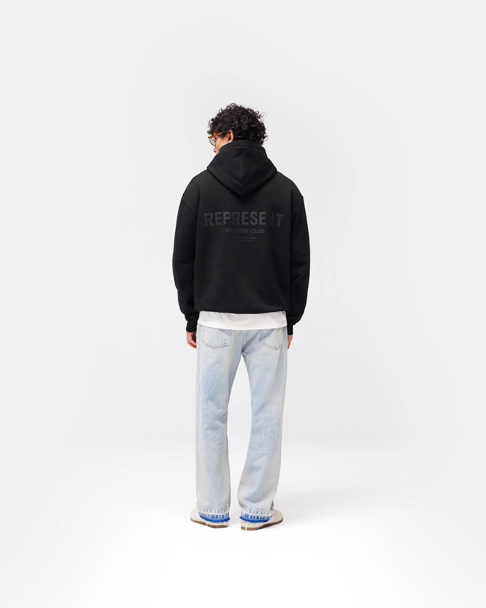 Represent Owners Club Hoodie - Black Matte - Image 9