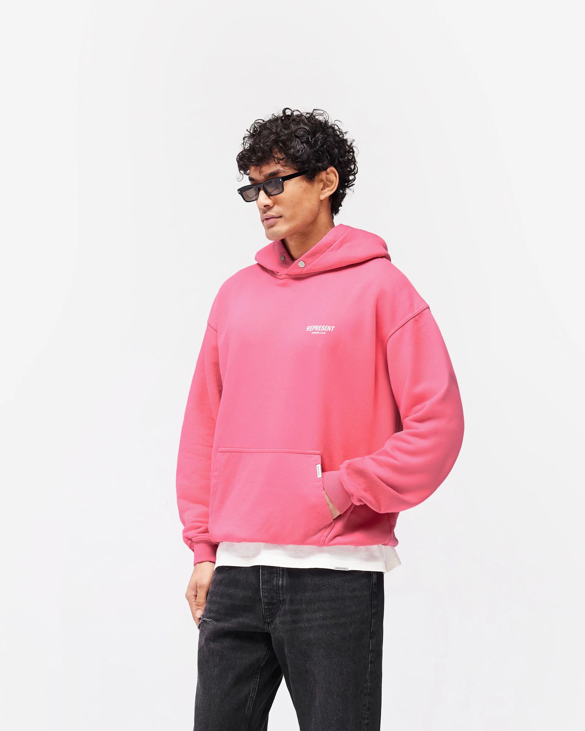 Represent Owners Club Hoodie - Bubblegum Pink - Image 4