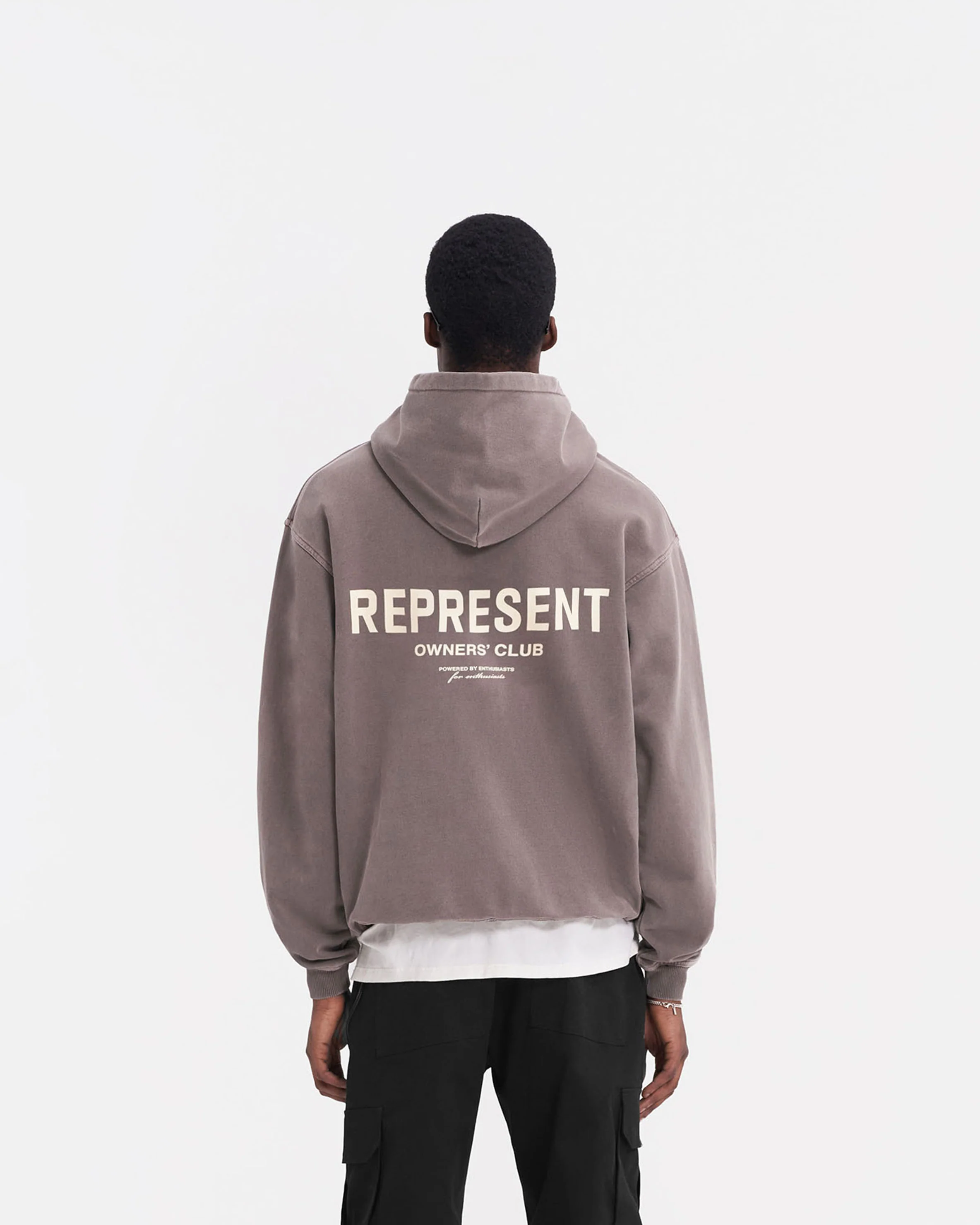 Represent Owners Club Hoodie - Fog - Image 5