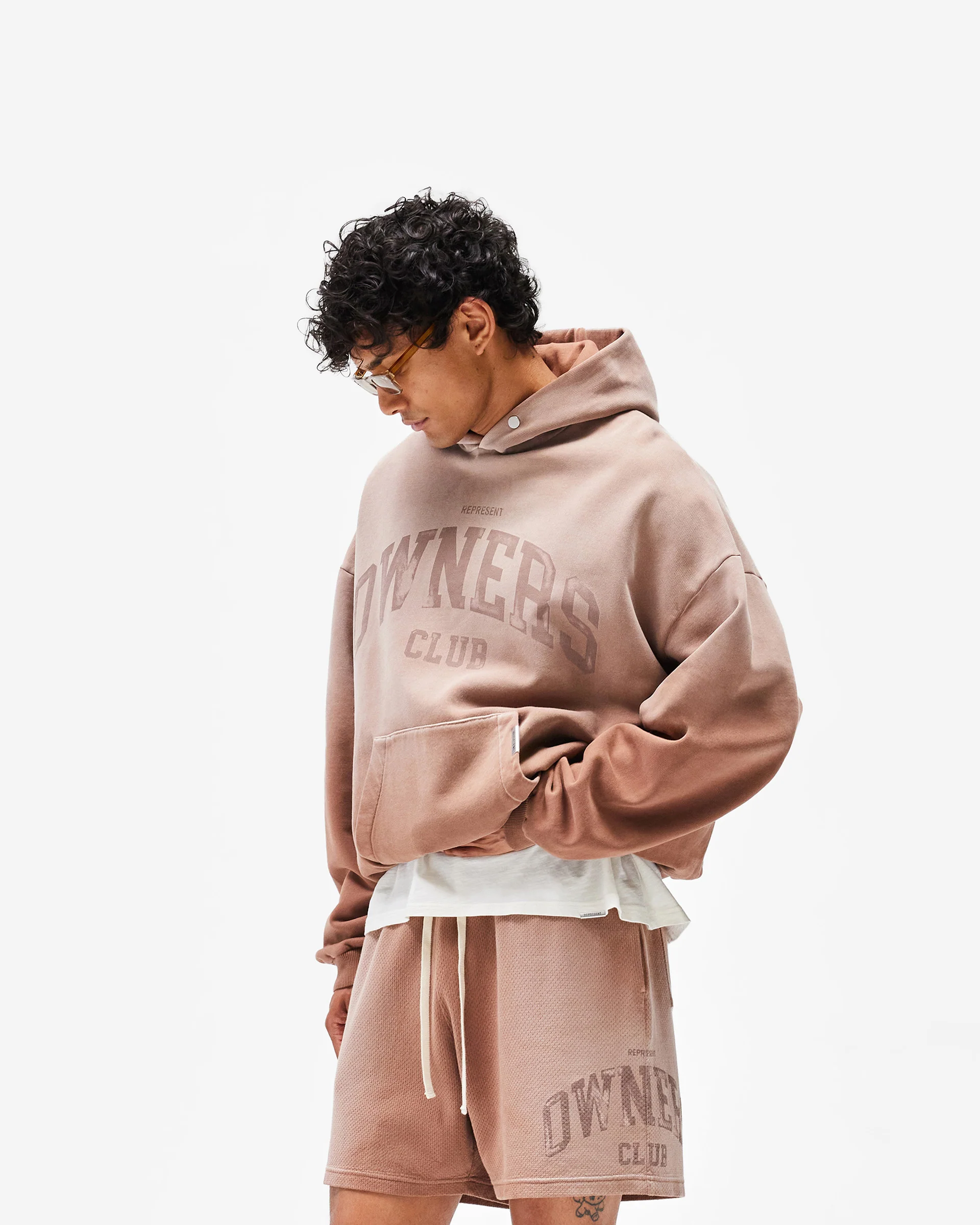 Represent Owners Club Hoodie - Sienna - Image 4
