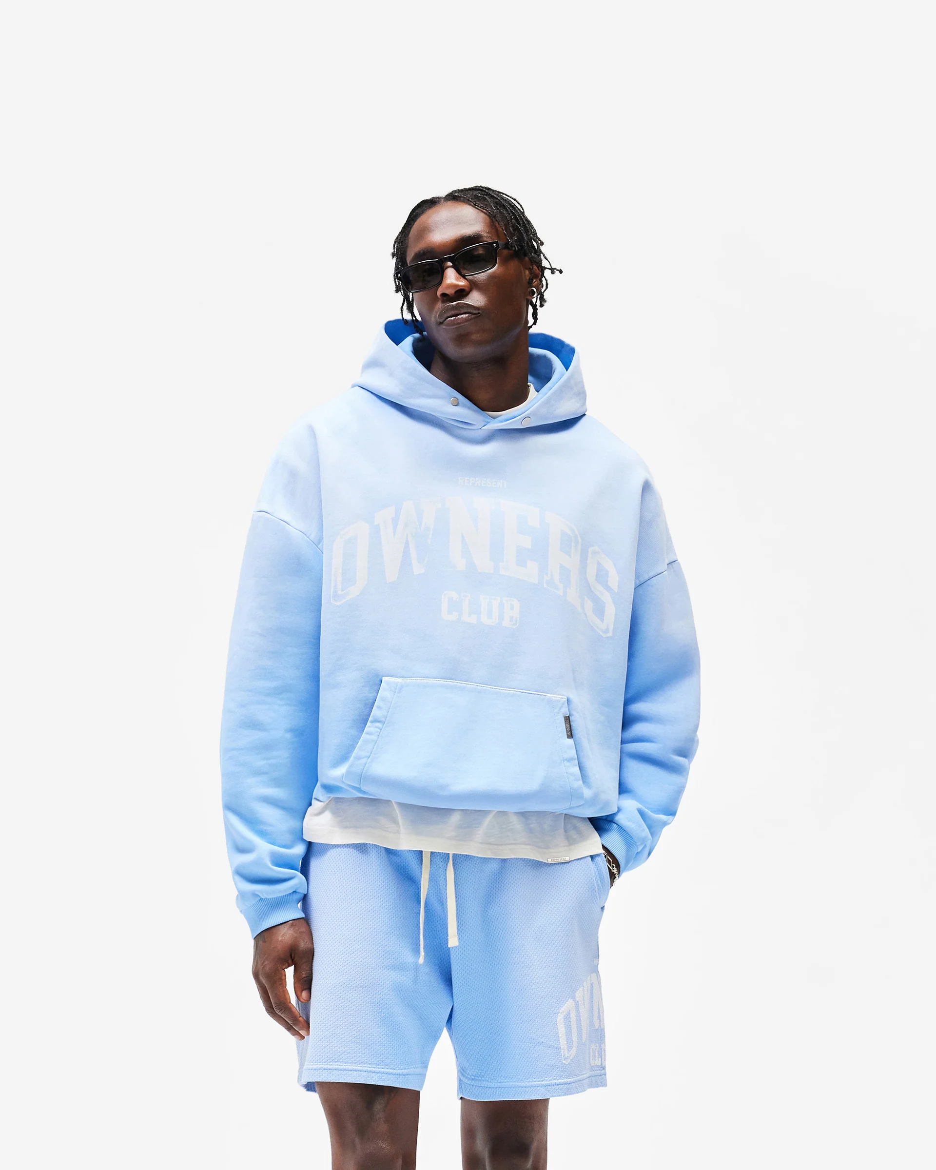 Represent Owners Club Hoodie - Sky Blue - Image 3