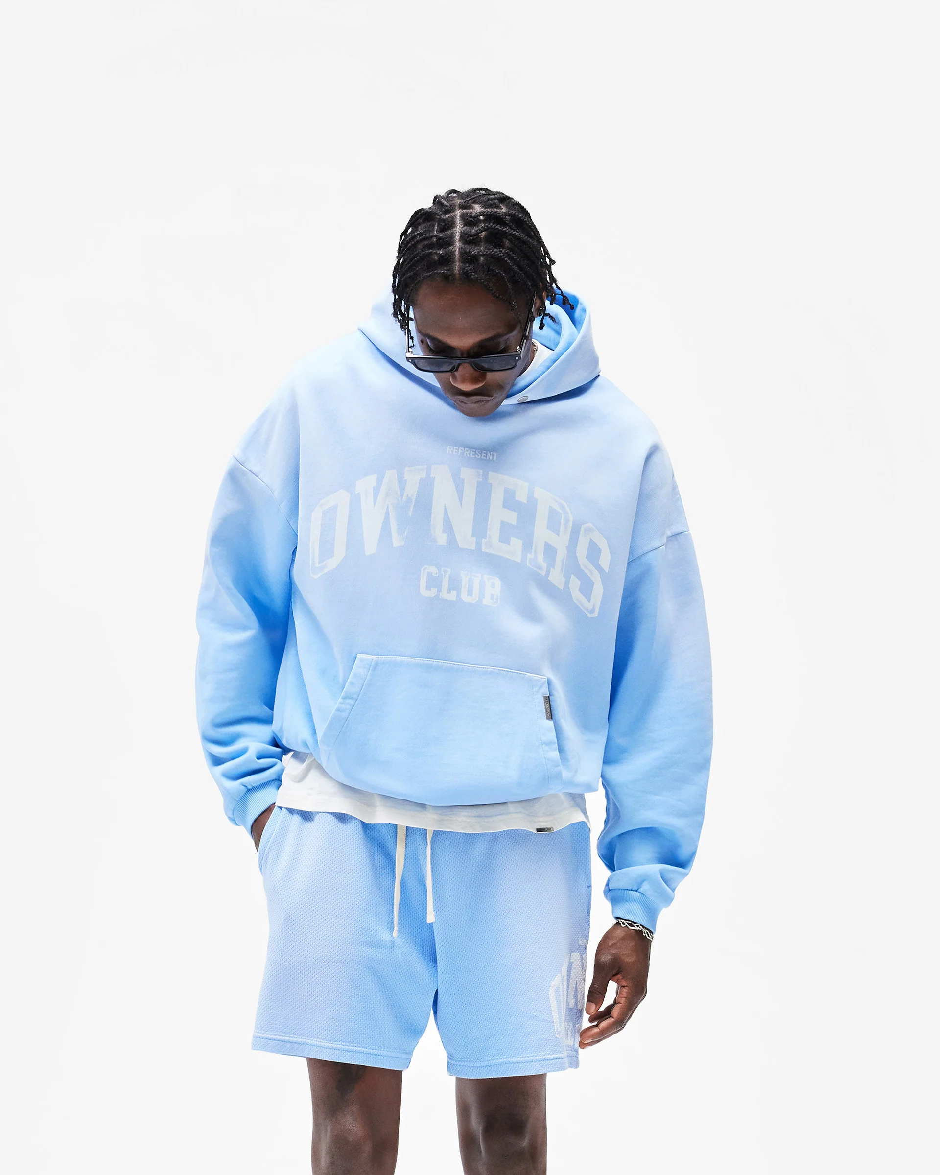 Represent Owners Club Hoodie - Sky Blue - Image 5