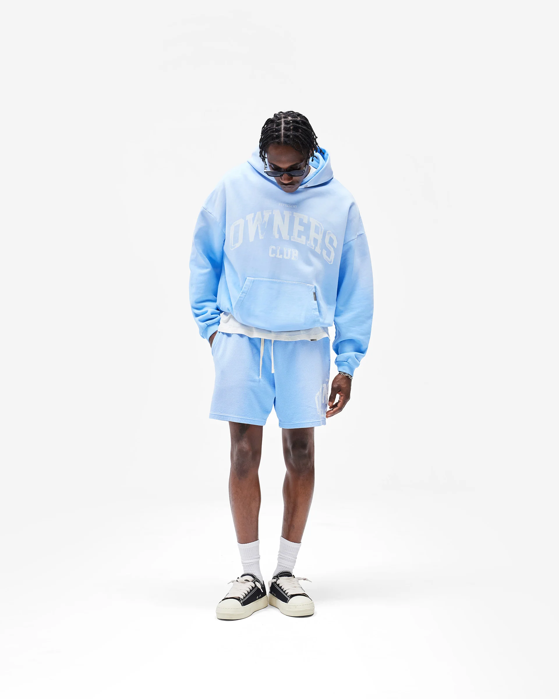 Represent Owners Club Hoodie - Sky Blue - Image 8