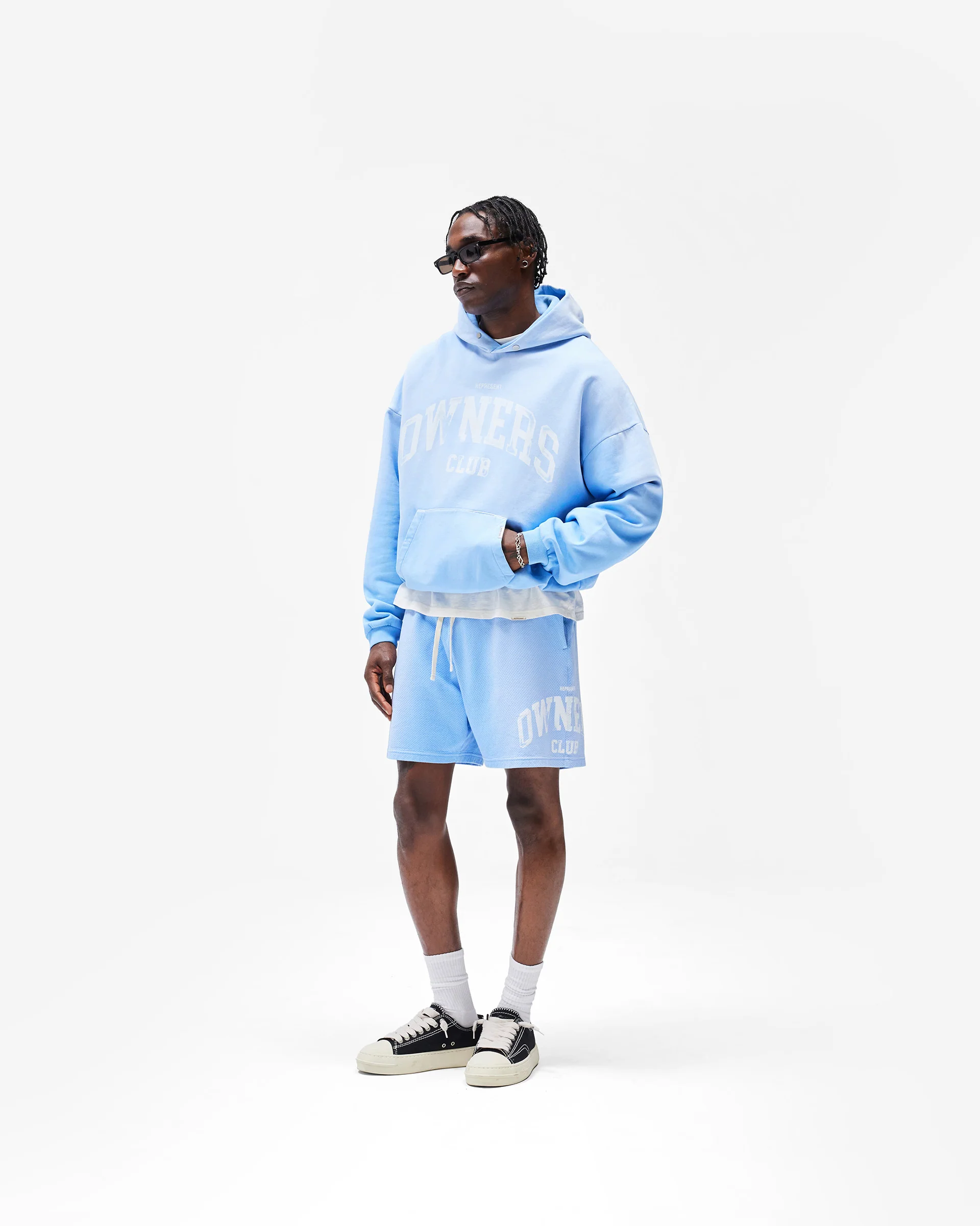 Represent Owners Club Hoodie - Sky Blue - Image 9