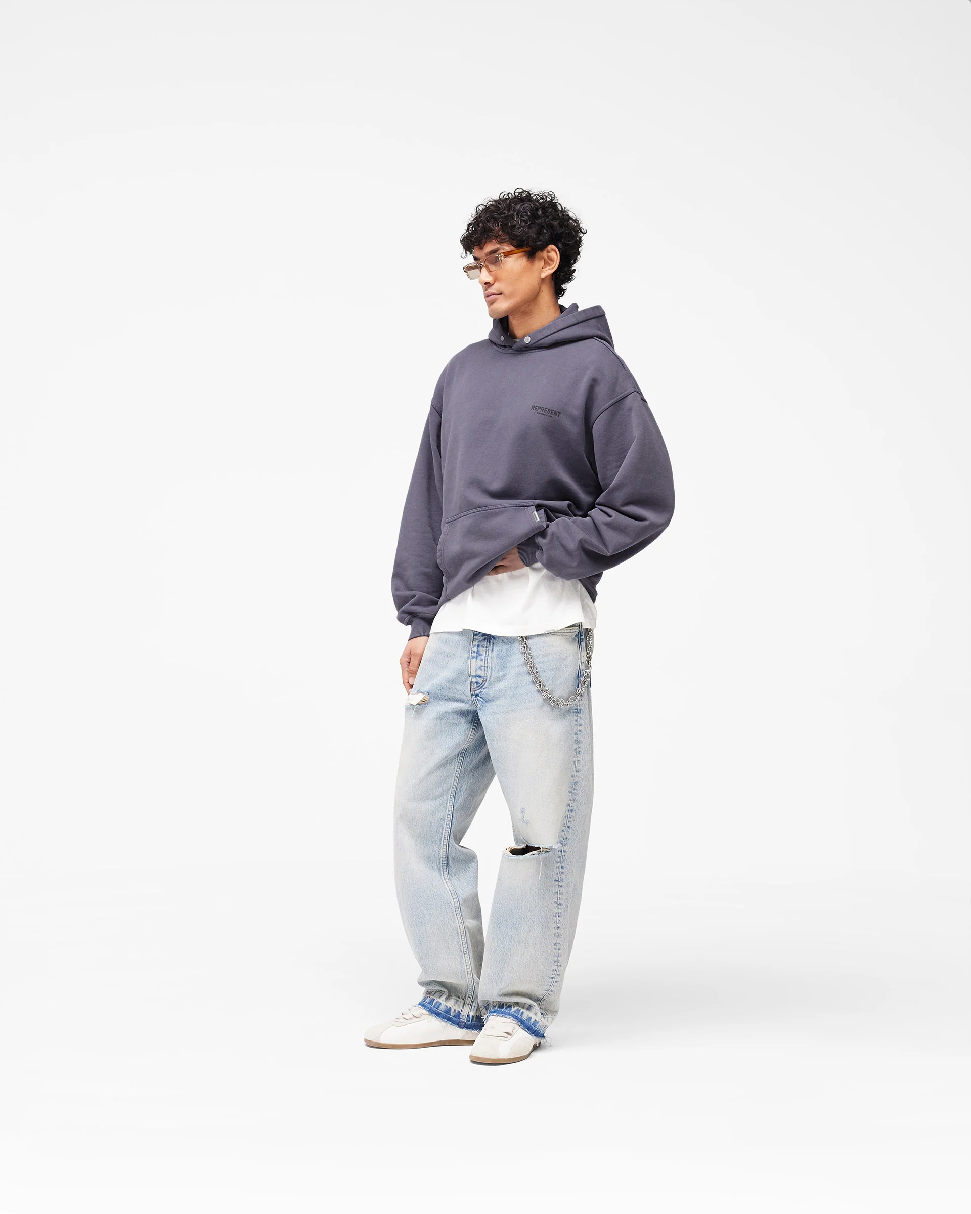Represent Owners Club Hoodie - Storm - Image 9