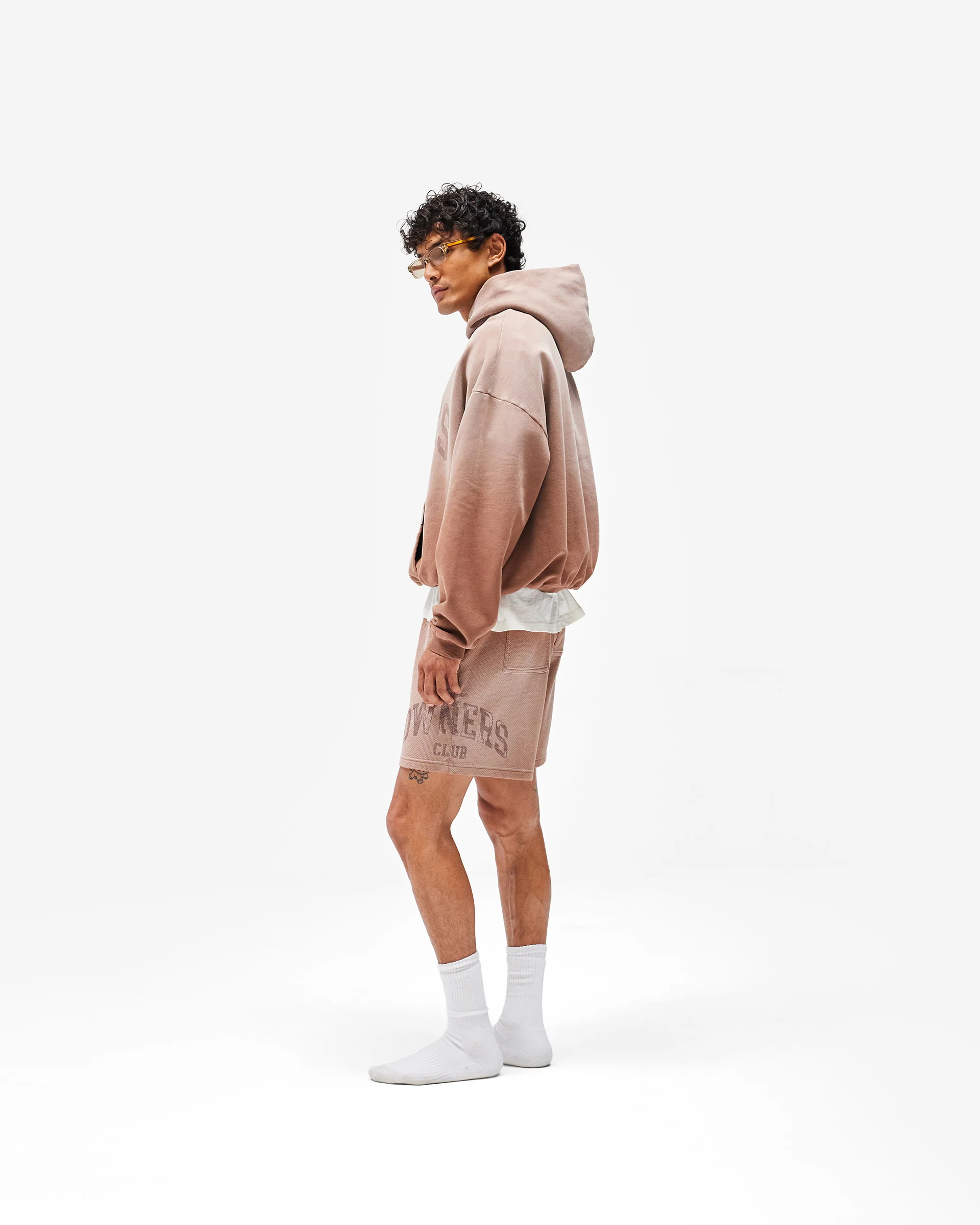 Represent Owners Club Mesh Short - Sienna - Image 10