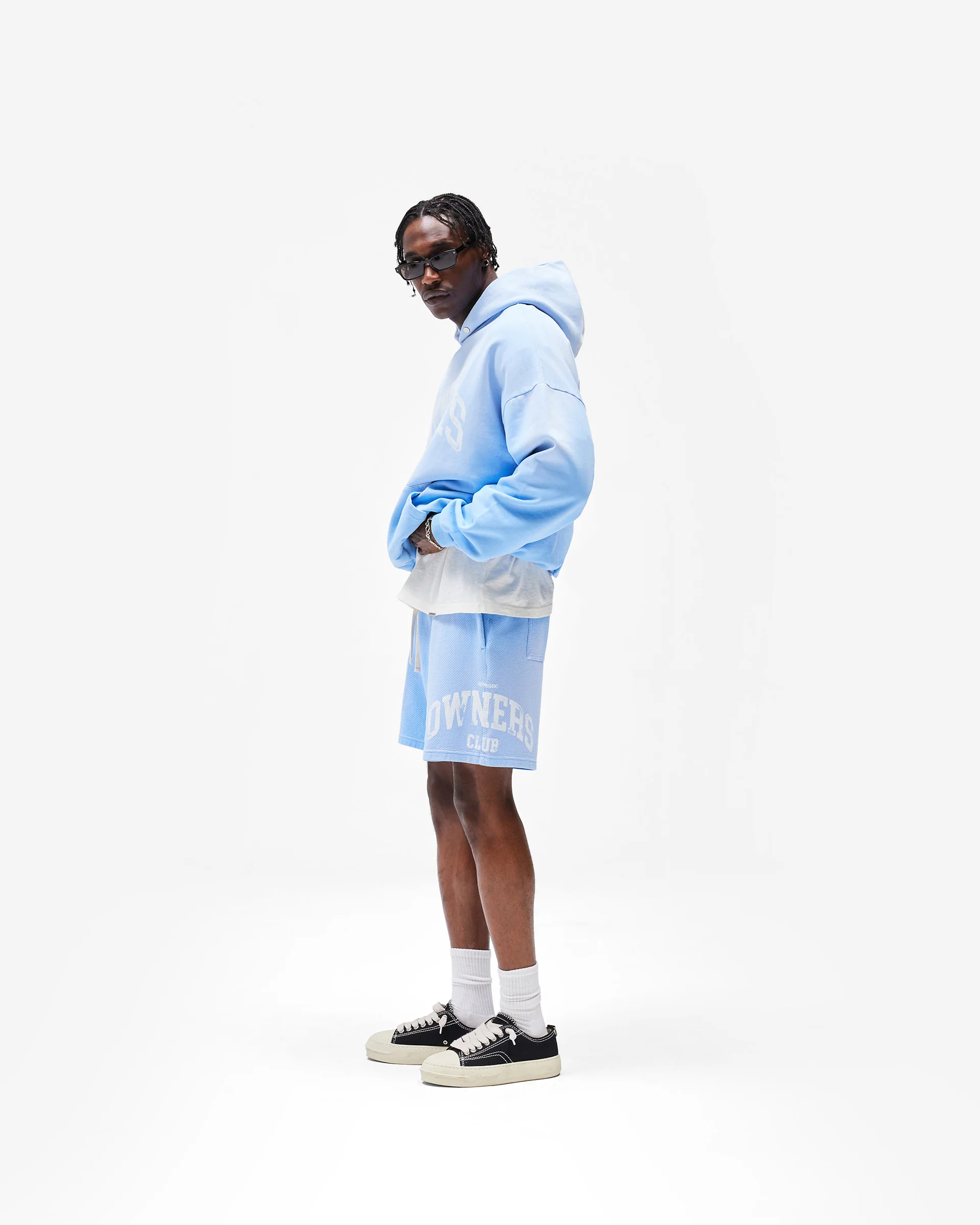 Represent Owners Club Mesh Short - Sky Blue - Image 10