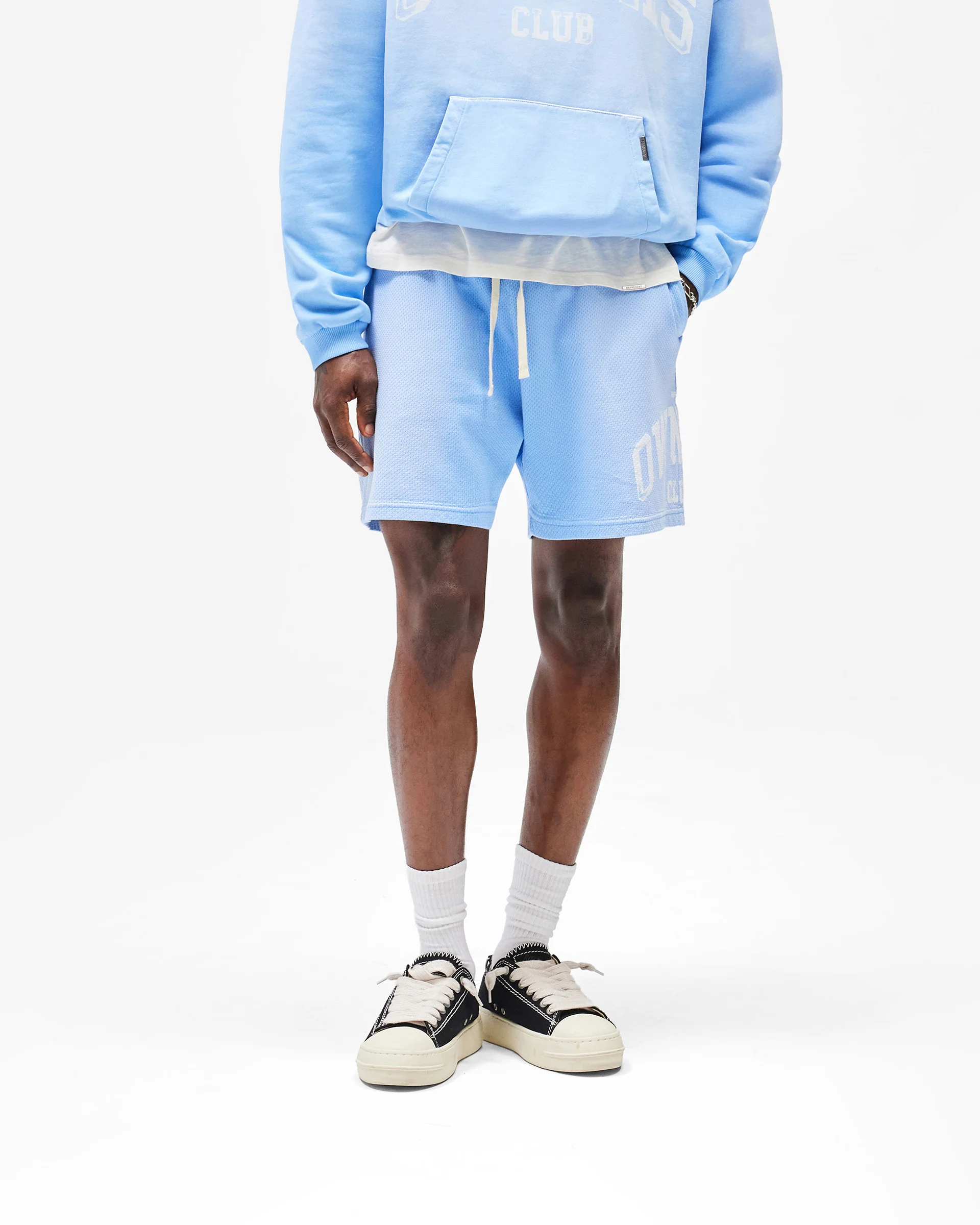 Represent Owners Club Mesh Short - Sky Blue - Image 3