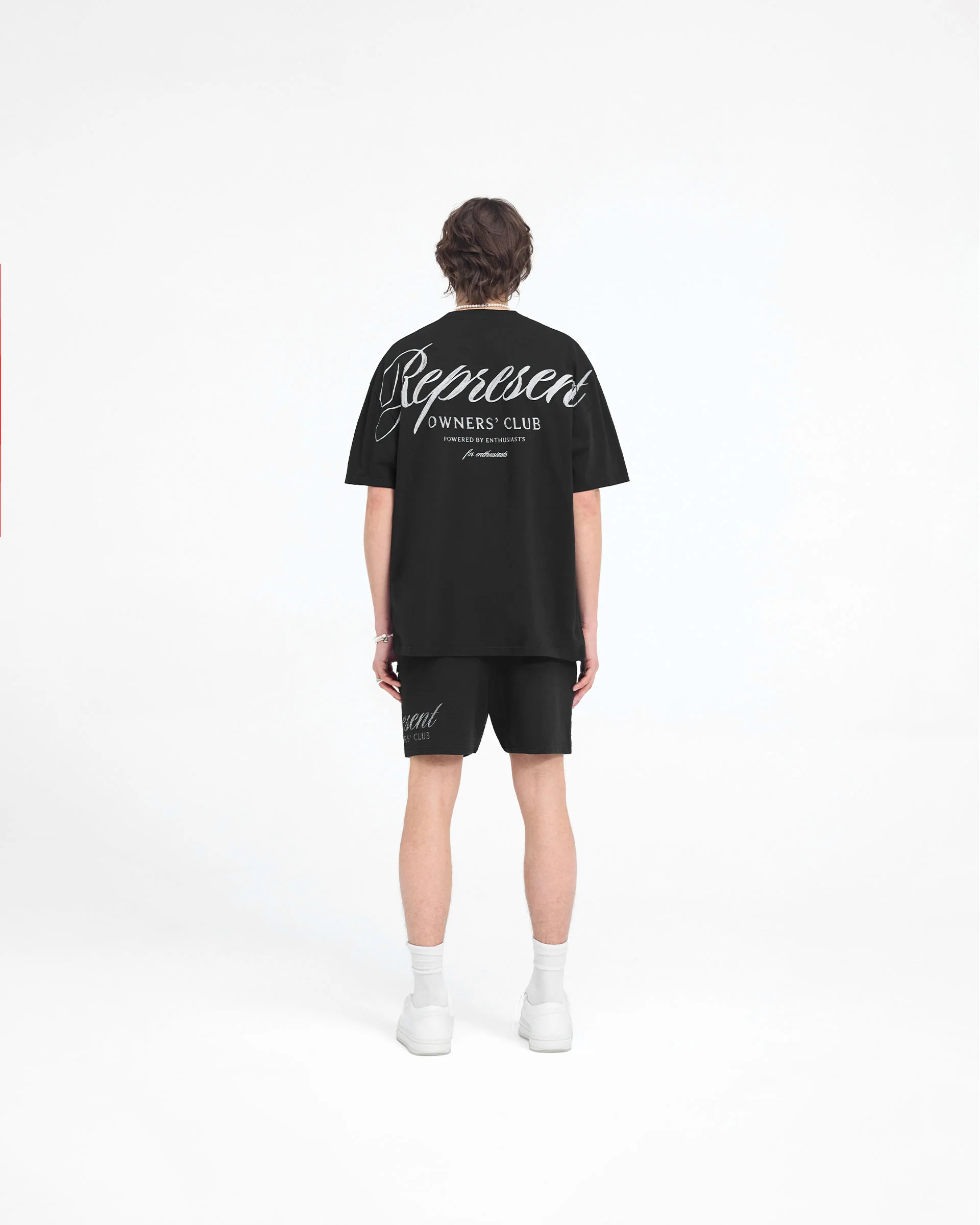 Represent Owners Club Script T-Shirt - Black - Image 8