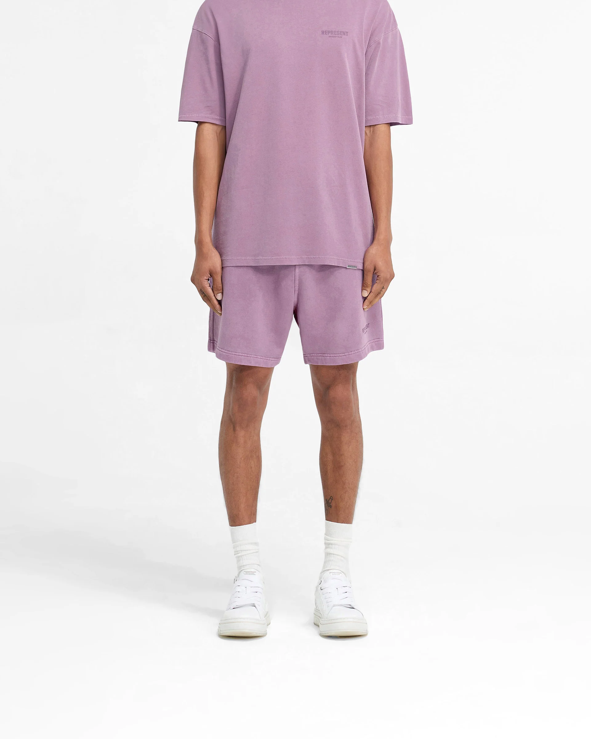 Represent Owners Club Shorts - Mid Purple - Image 3