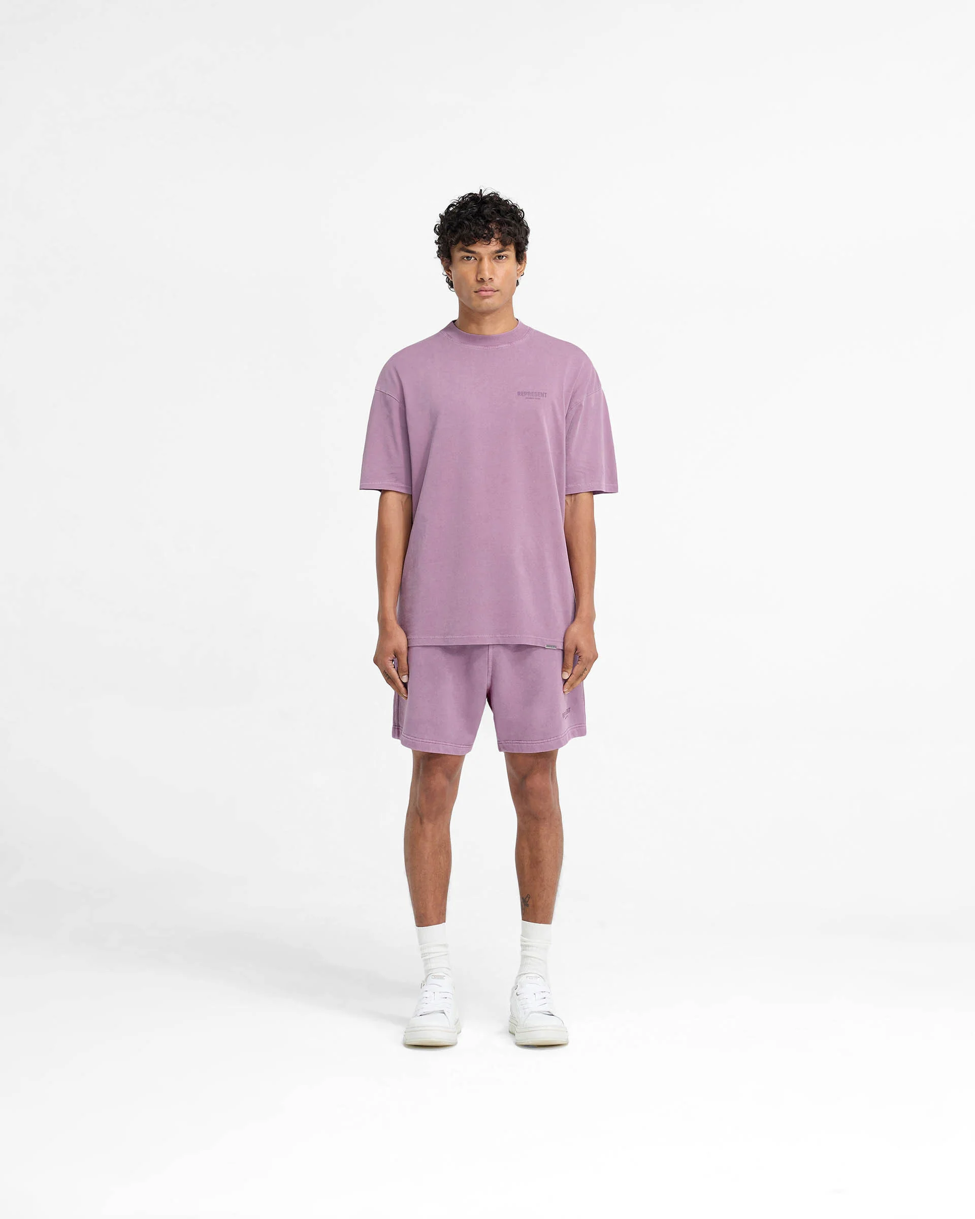 Represent Owners Club Shorts - Mid Purple - Image 6