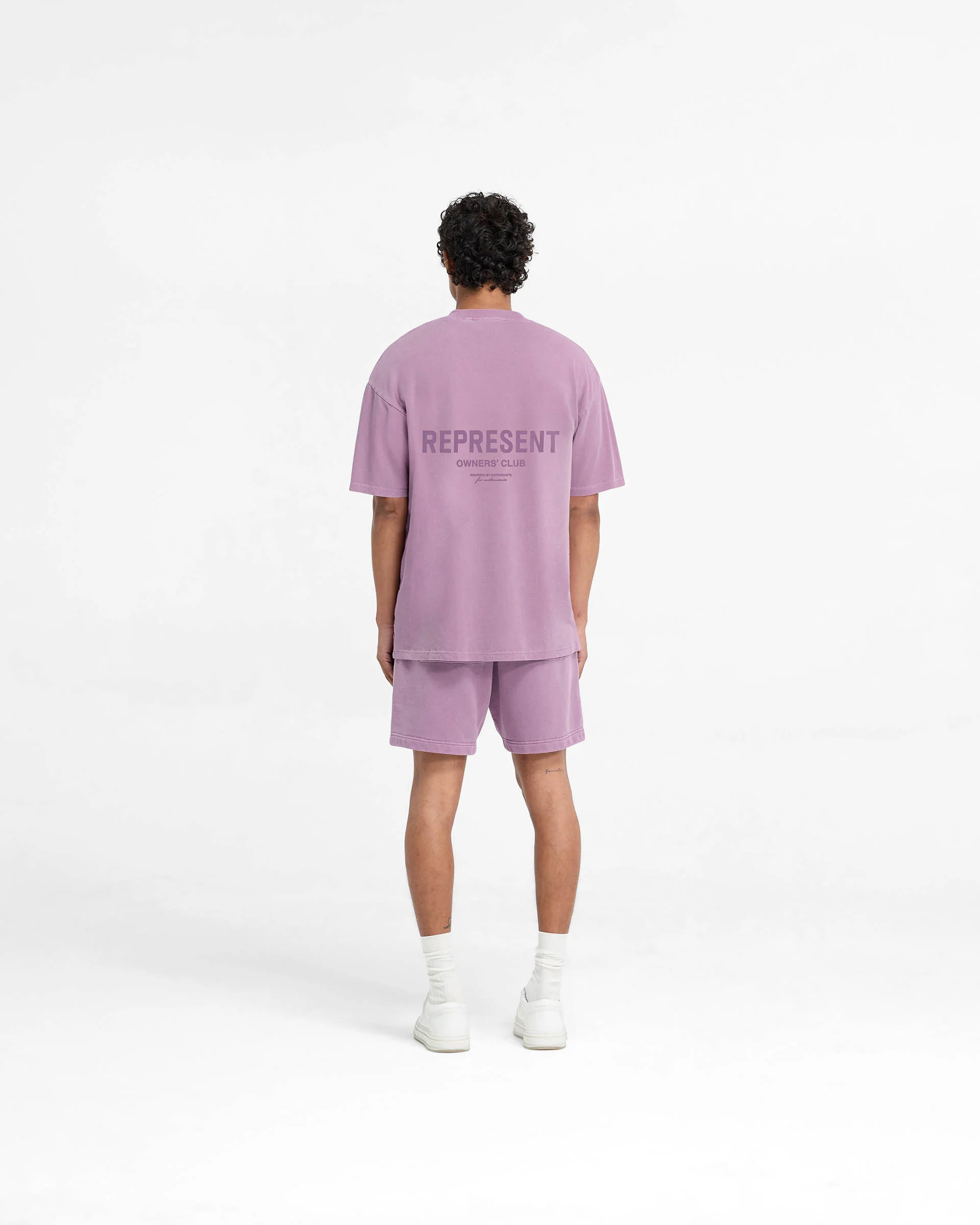 Represent Owners Club Shorts - Mid Purple - Image 7