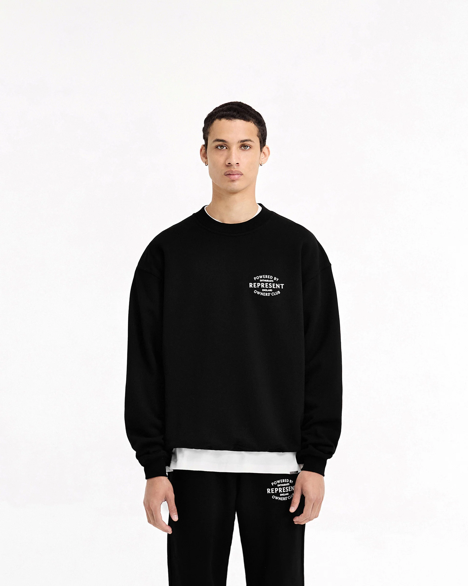 Represent Owners Club Stamp Sweater - Jet Black - Image 3