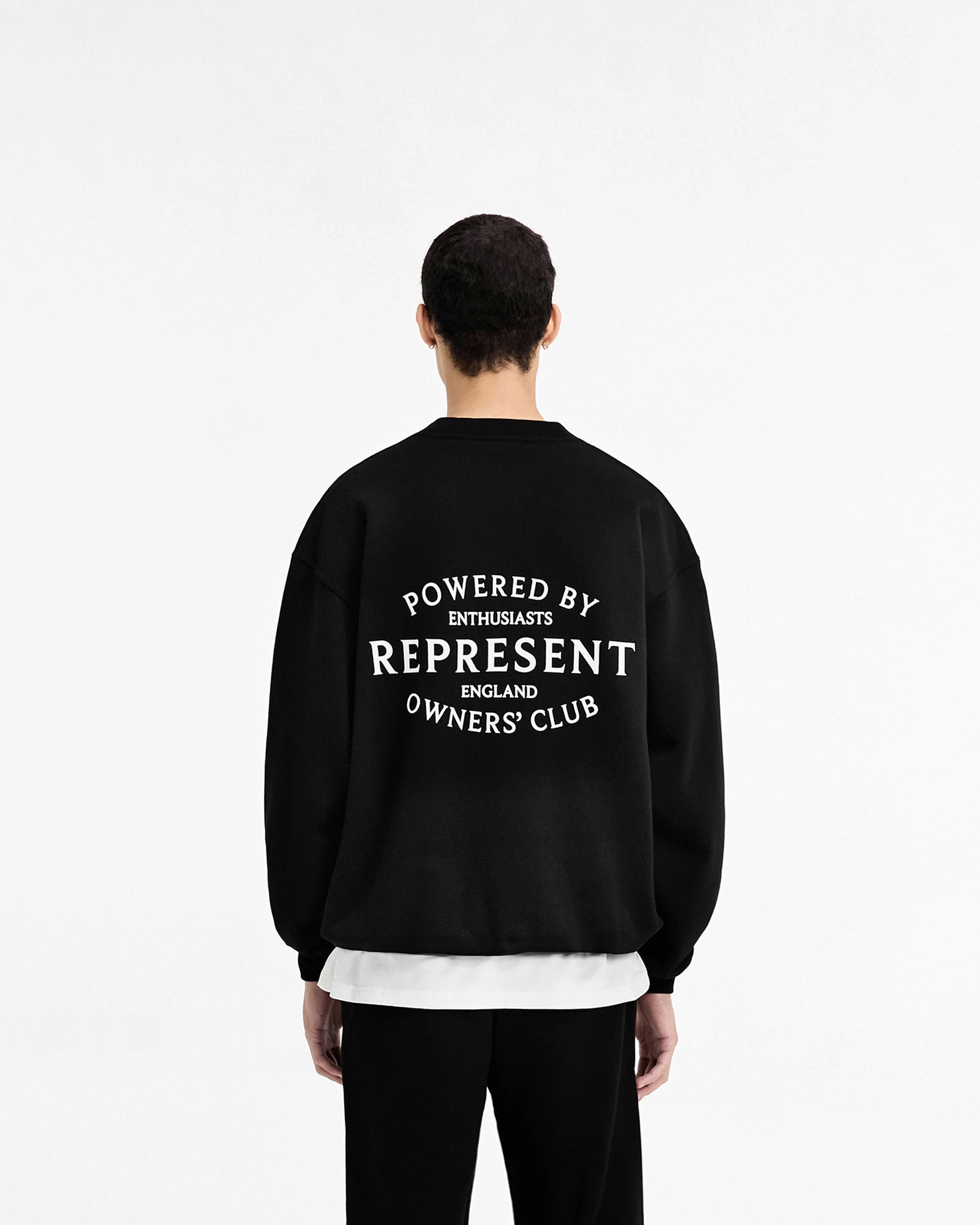 Represent Owners Club Stamp Sweater - Jet Black - Image 5