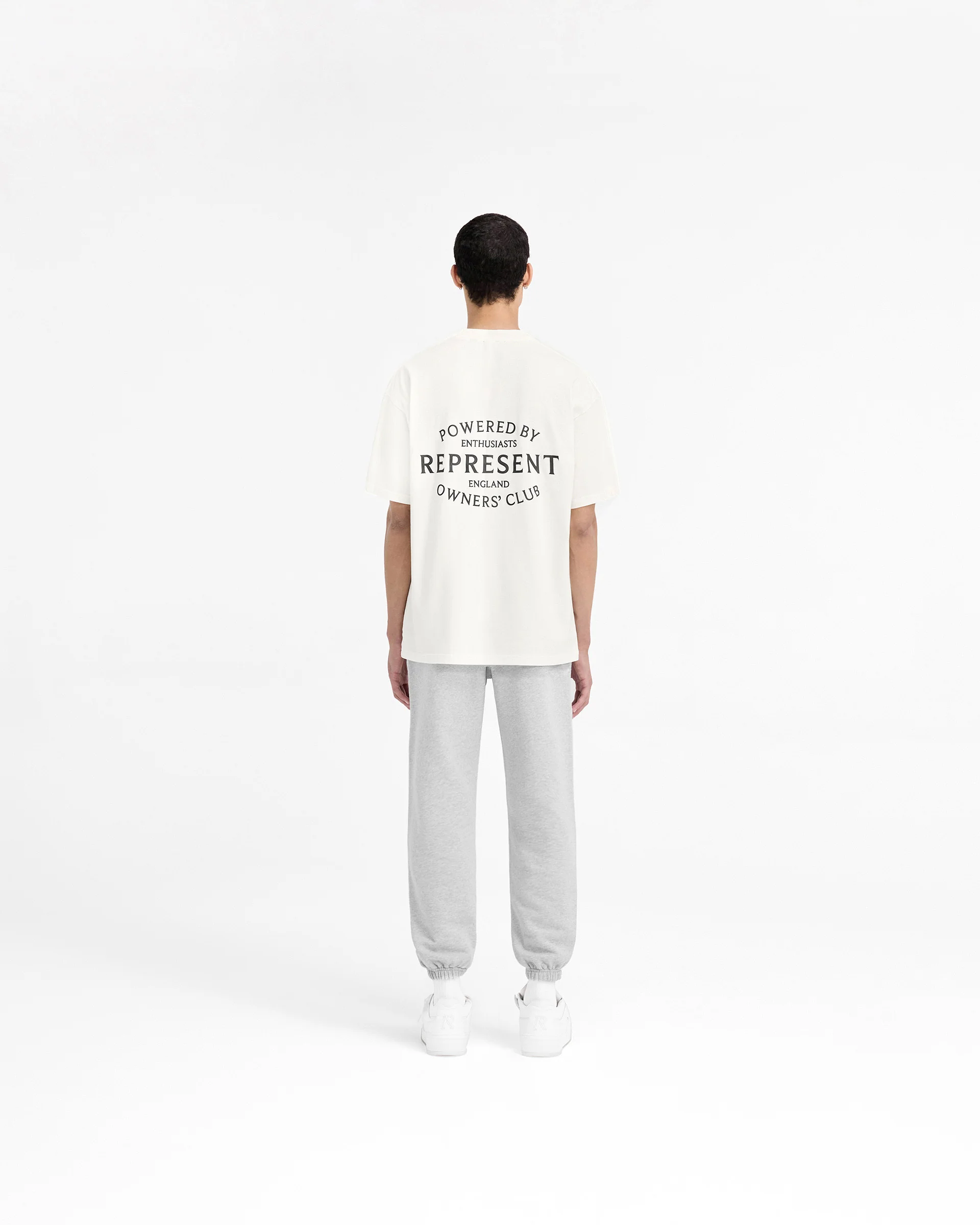 Represent Owners Club Stamp T-Shirt - Flat White - Image 8
