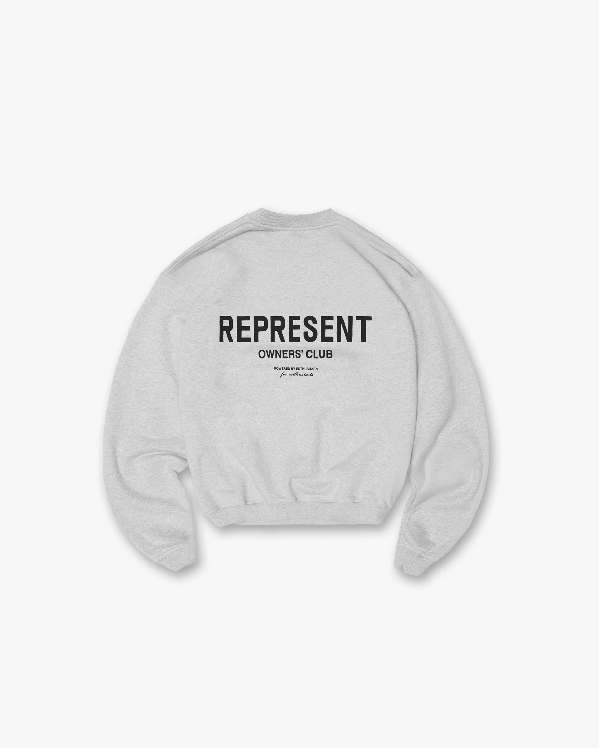 Represent Owners Club Sweater - Ash Grey - Image 2