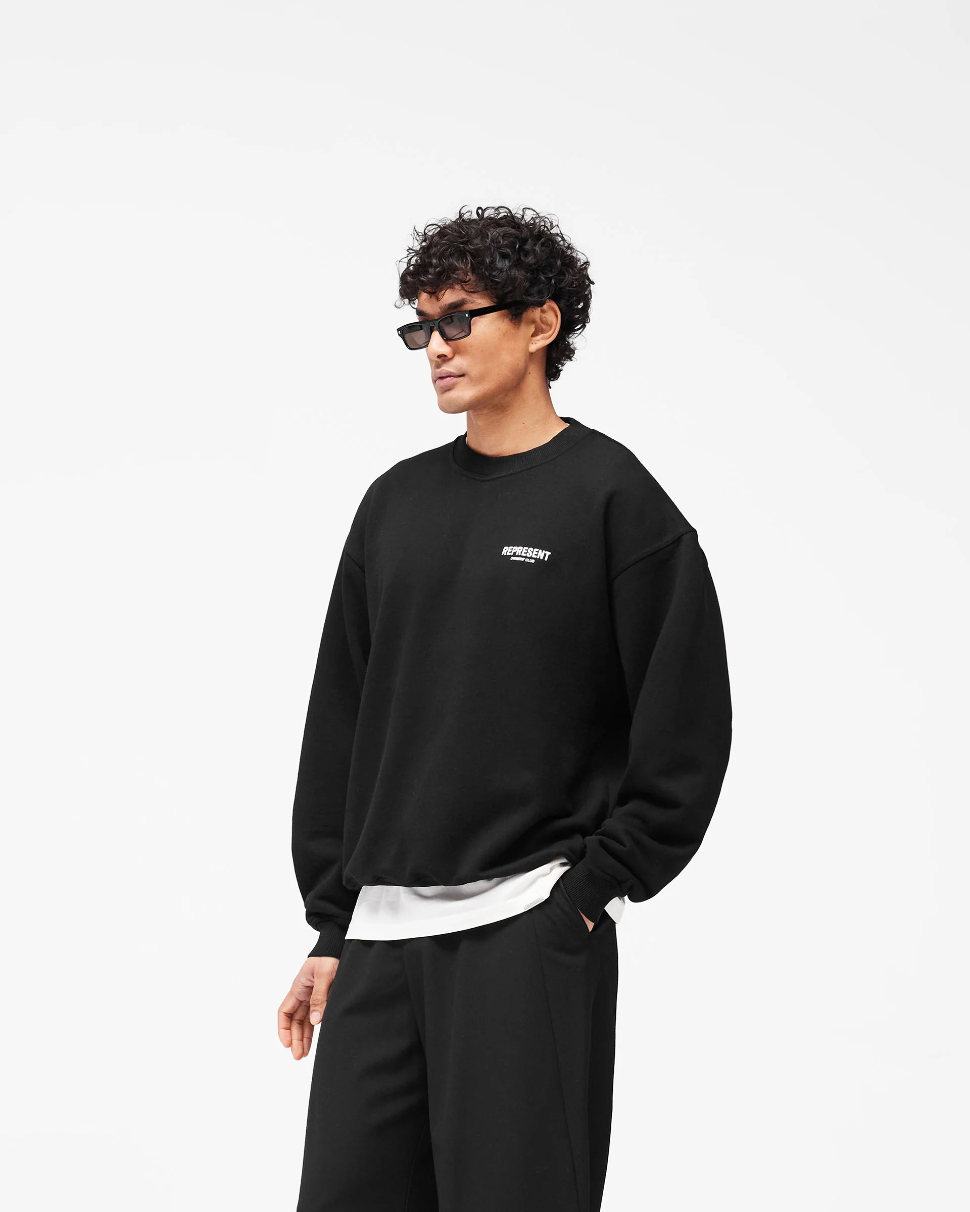 Represent Owners Club Sweater - Black - Image 4