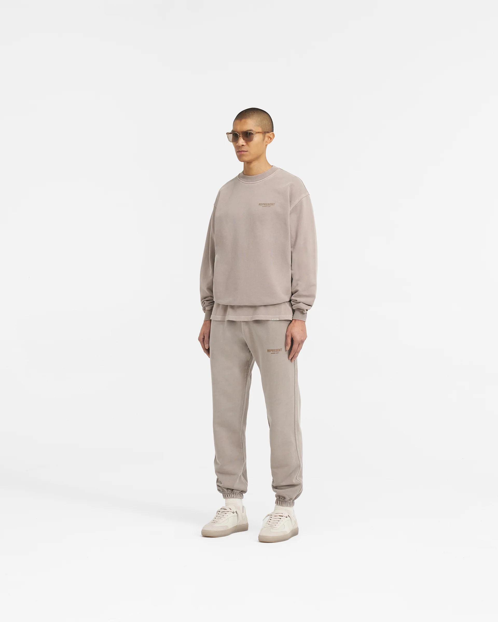 Represent Owners Club Sweater - Mushroom - Image 8