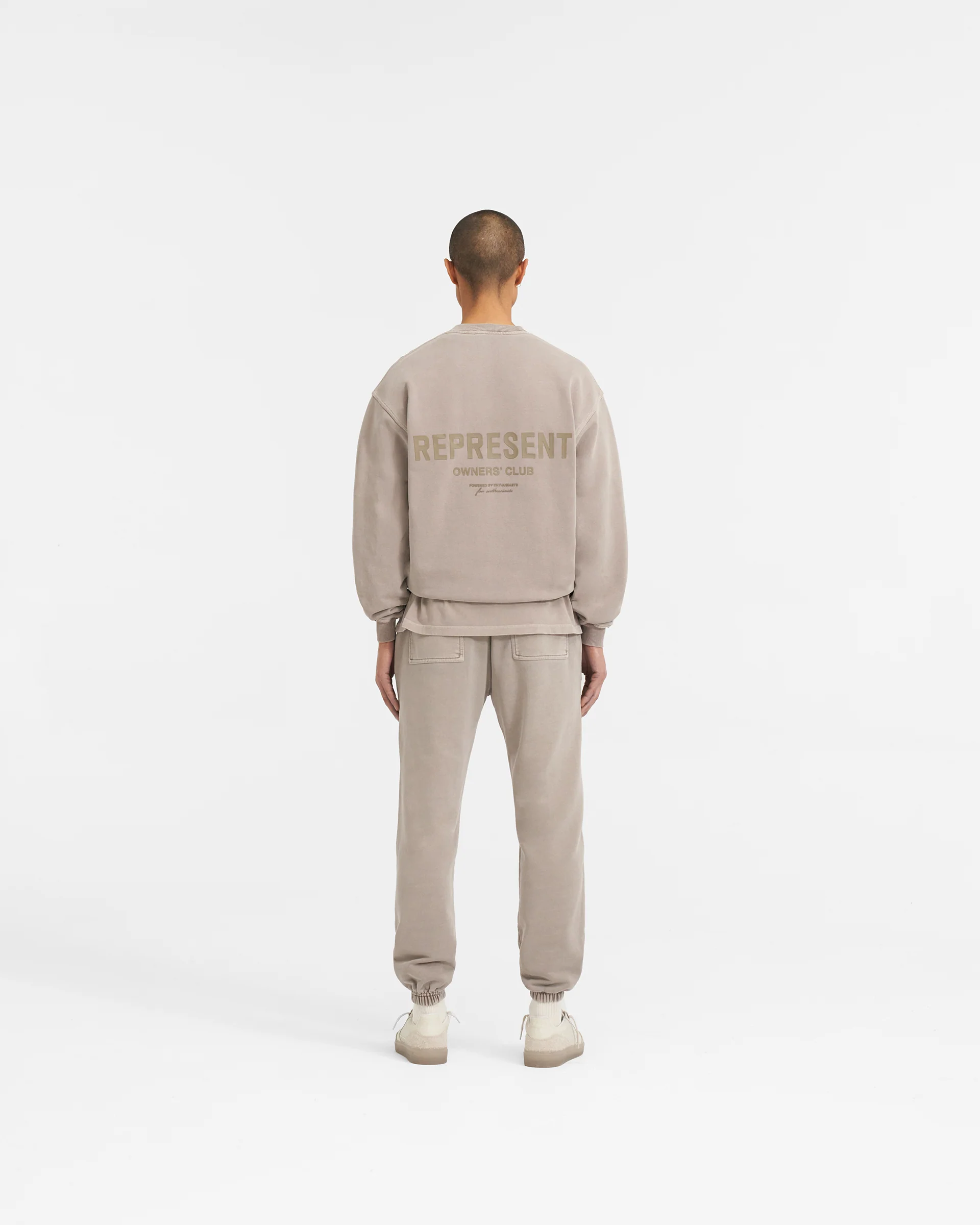 Represent Owners Club Sweater - Mushroom - Image 9