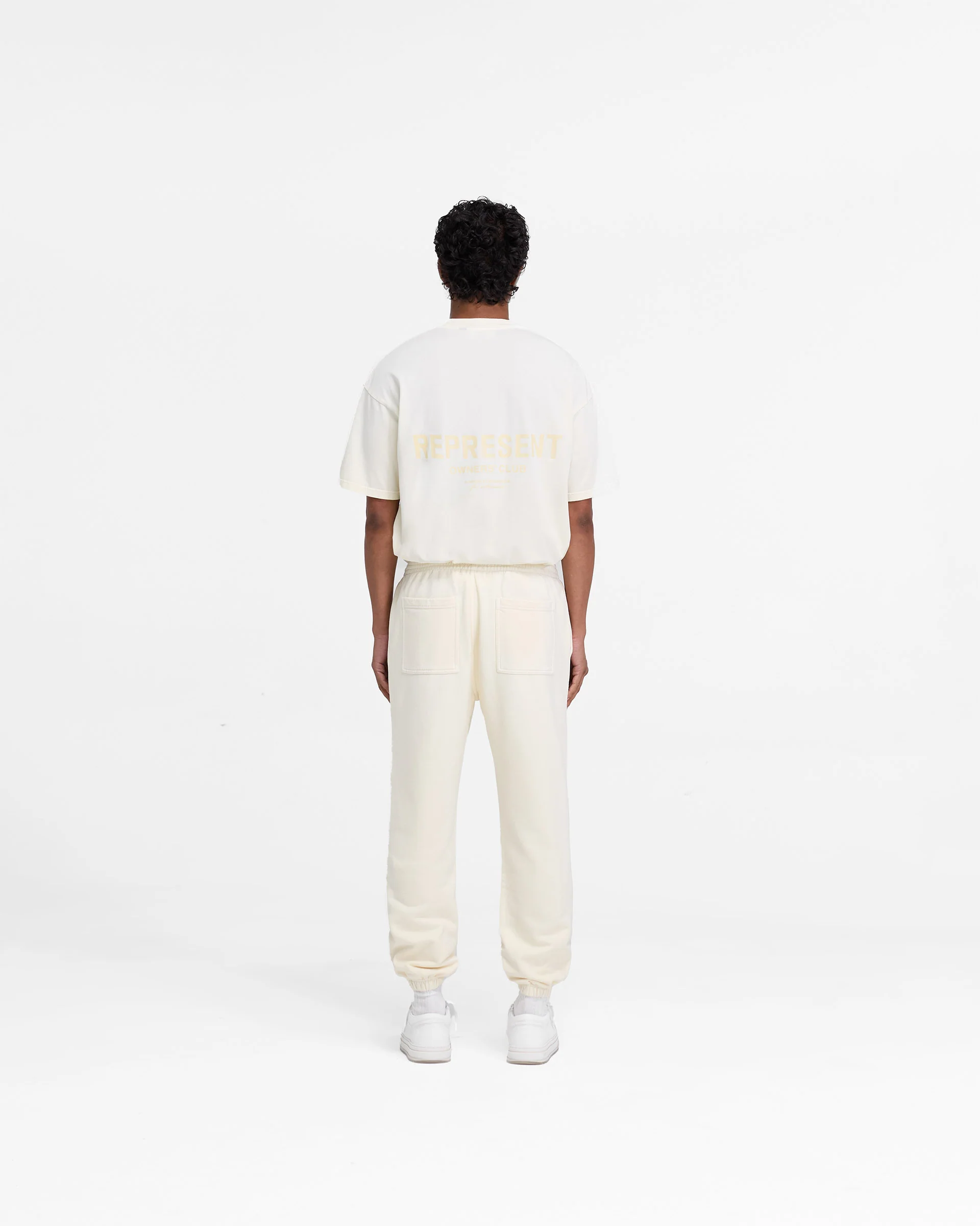 Represent Owners Club Sweatpant - Buttercream - Image 7