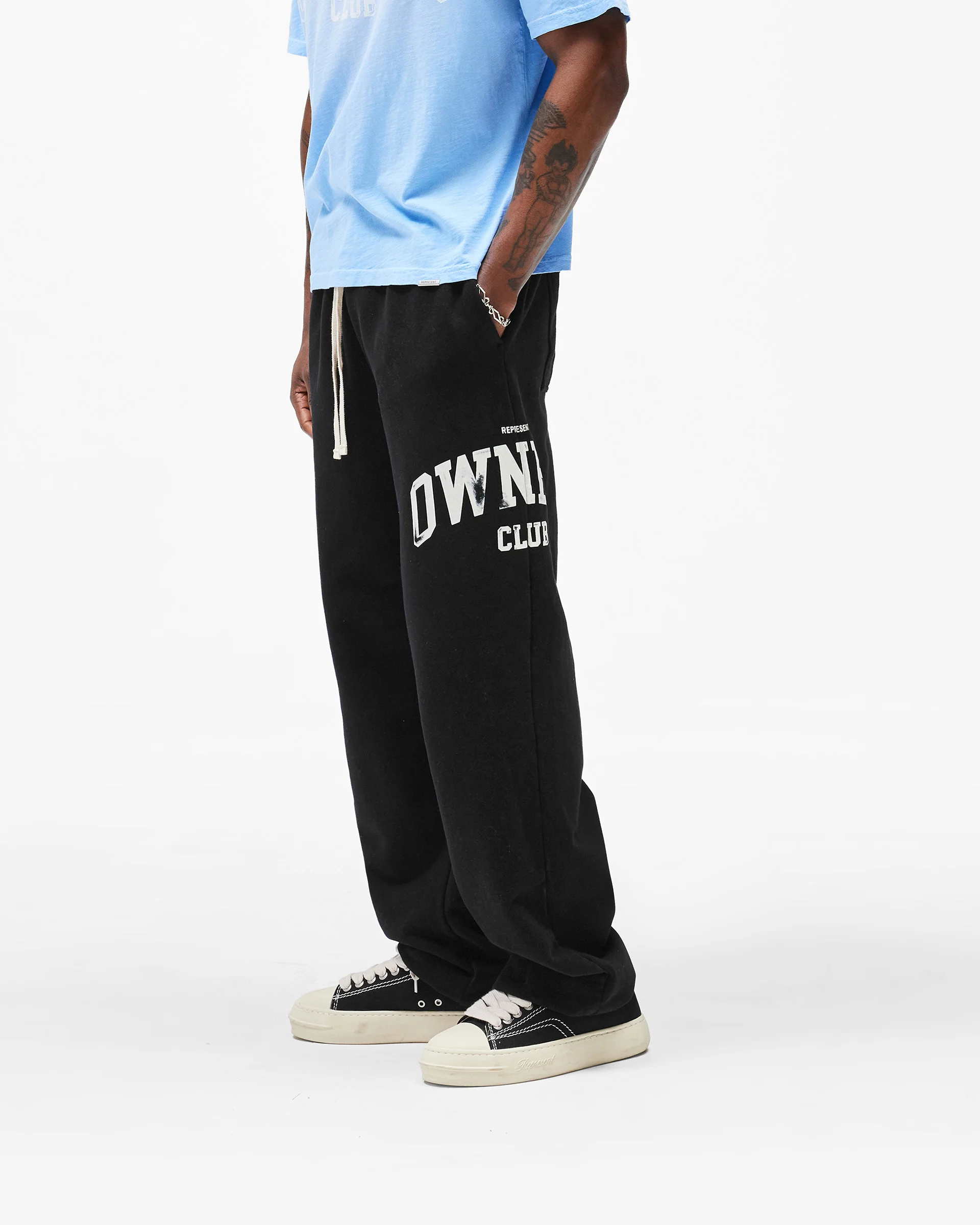 Represent Owners Club Sweatpant - Jet Black - Image 5
