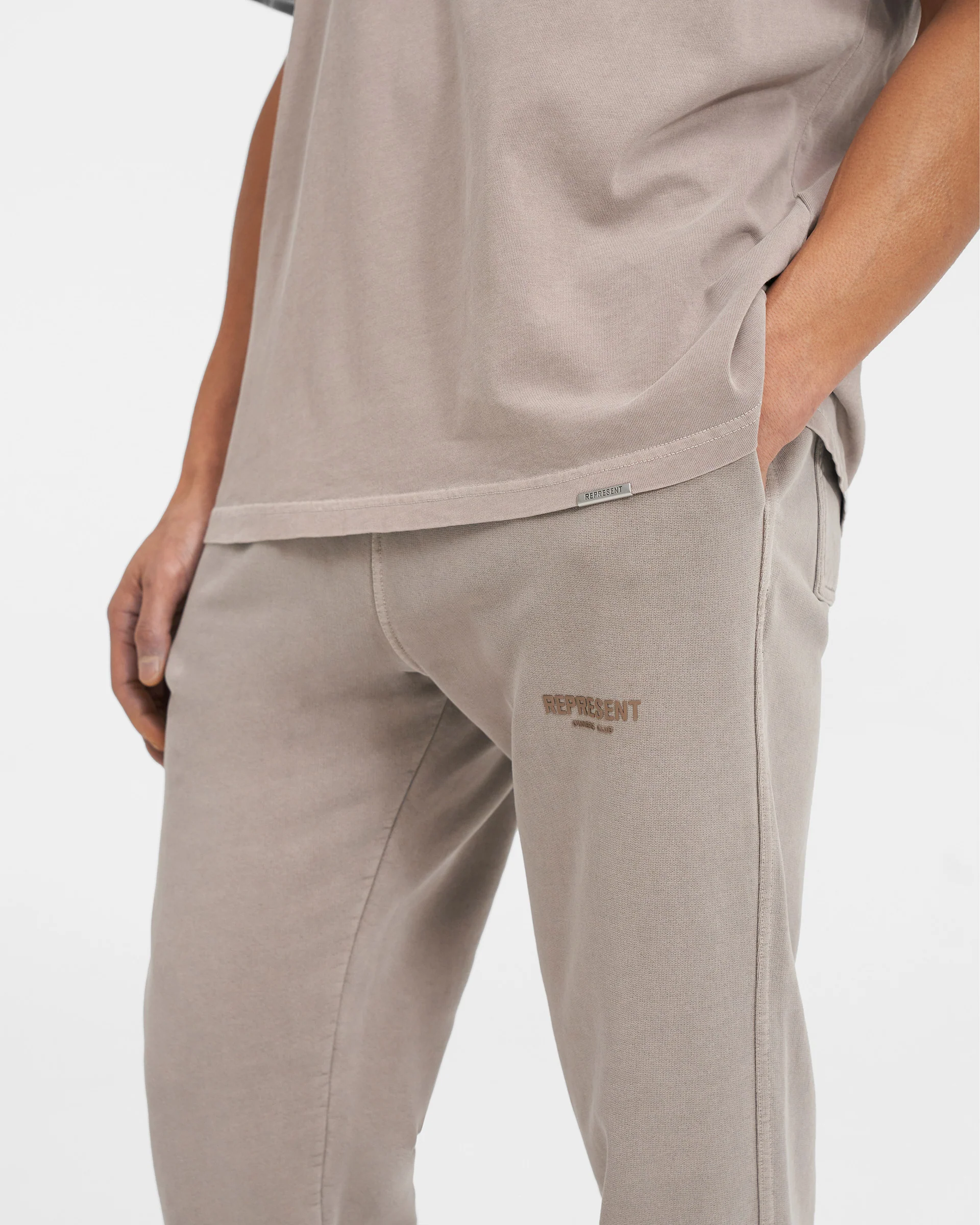 Represent Owners Club Sweatpant - Mushroom - Image 5