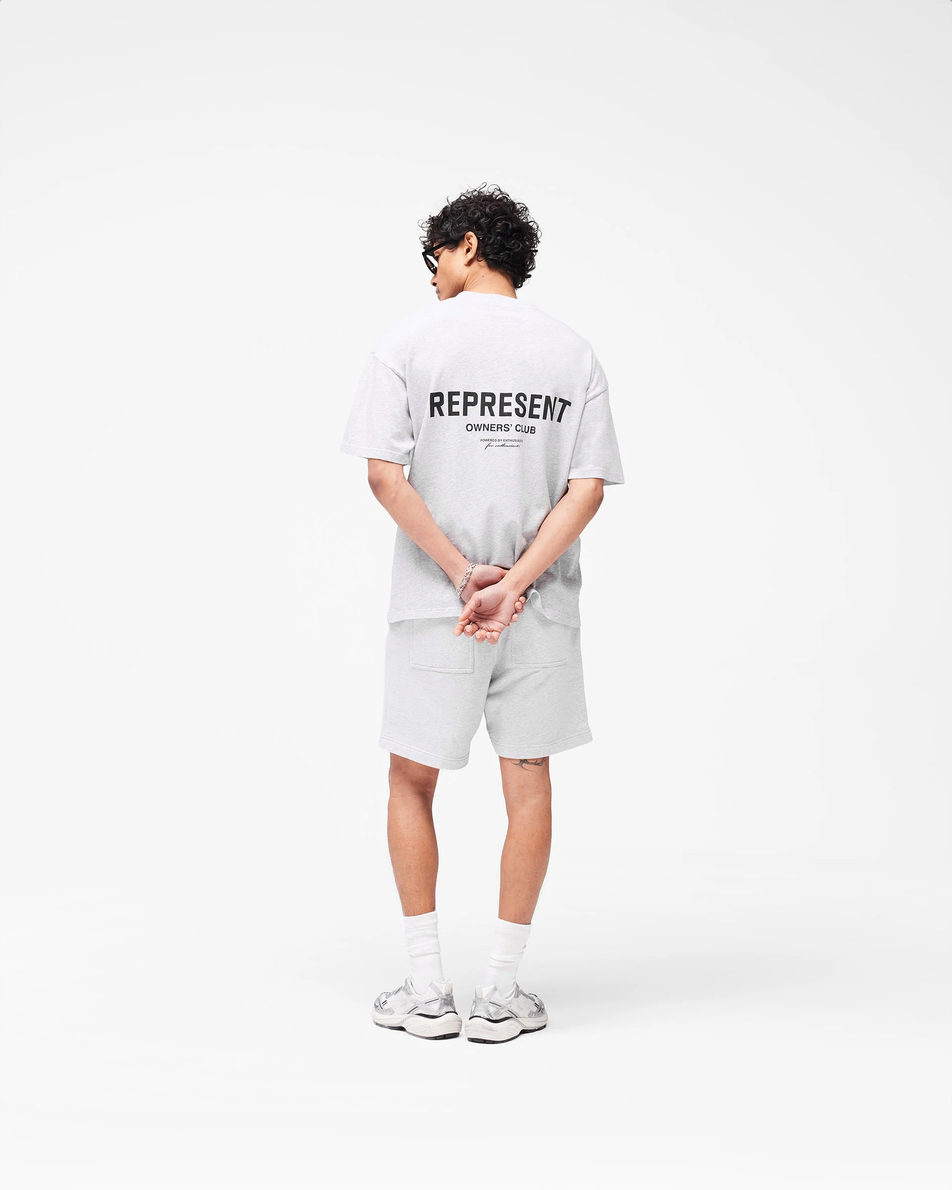 Represent Owners Club T-Shirt - Ash Grey - Image 10