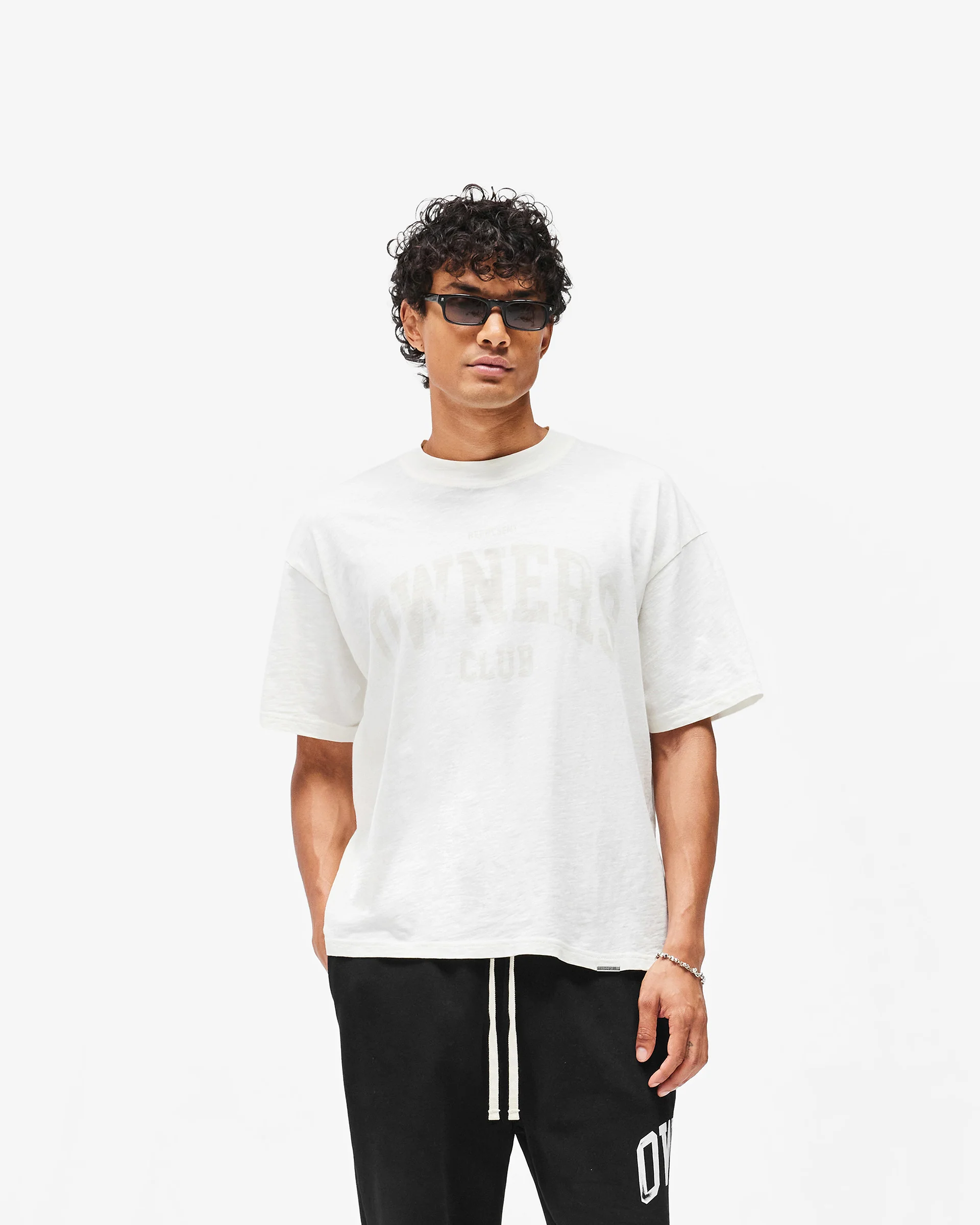 Represent Owners Club T-Shirt - Chalk - Image 3