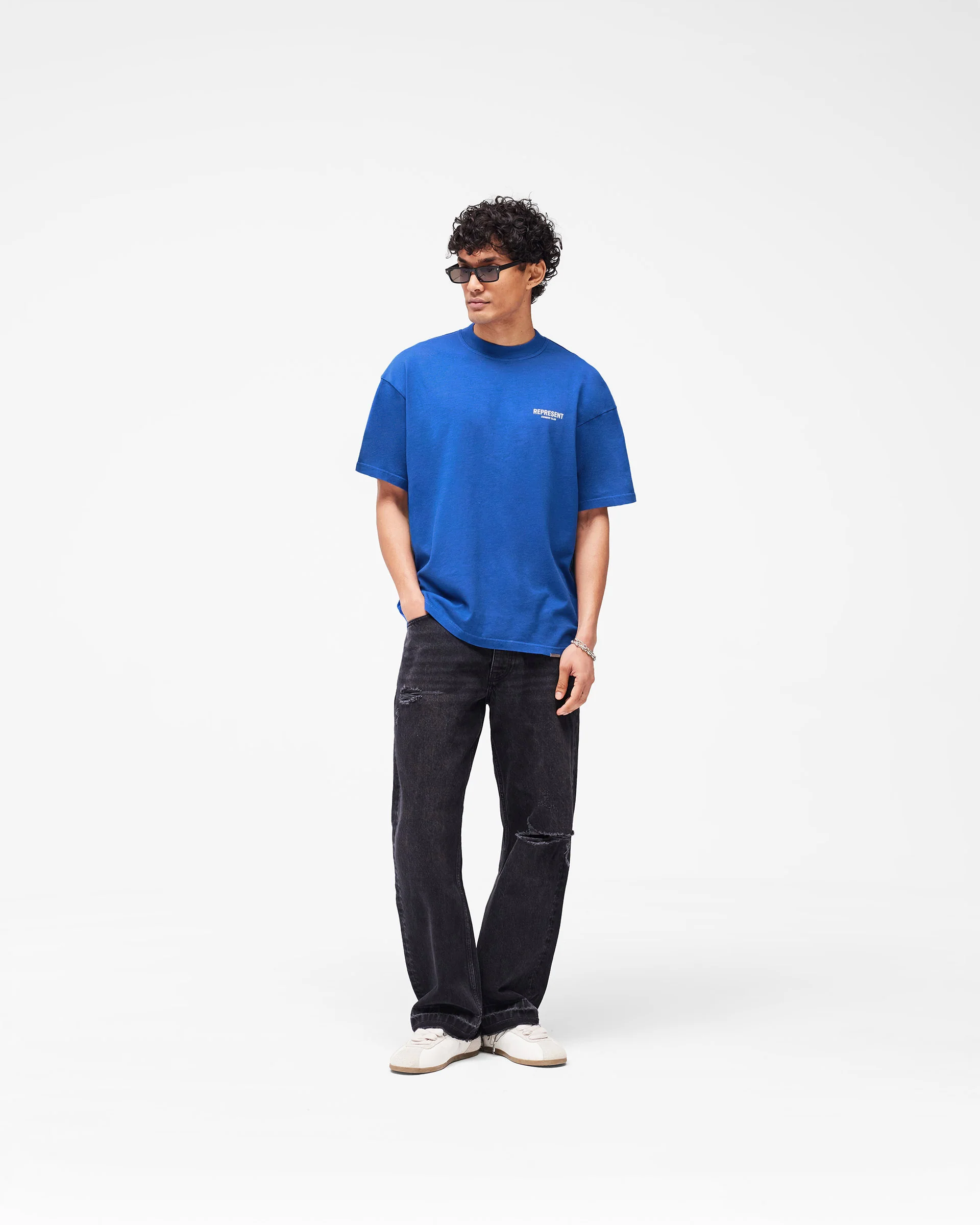 Represent Owners Club T-Shirt - Cobalt - Image 8