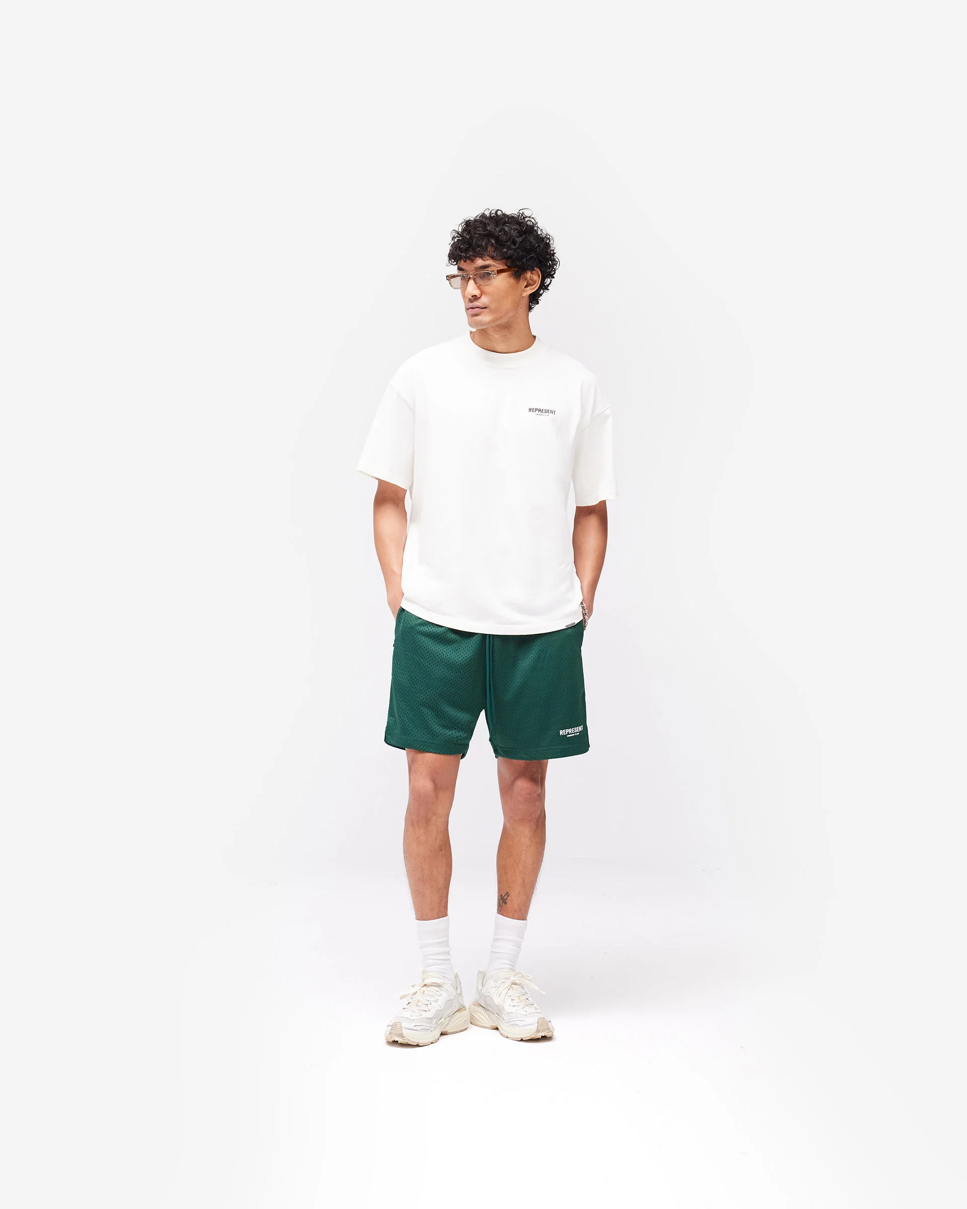 Represent Owners Club T-Shirt - Flat White - Image 7