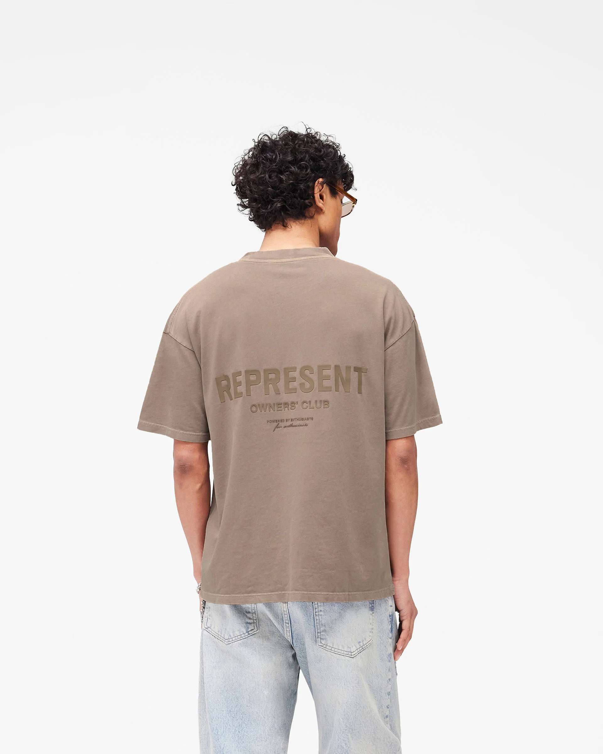 Represent Owners Club T-Shirt - Mushroom - Image 4