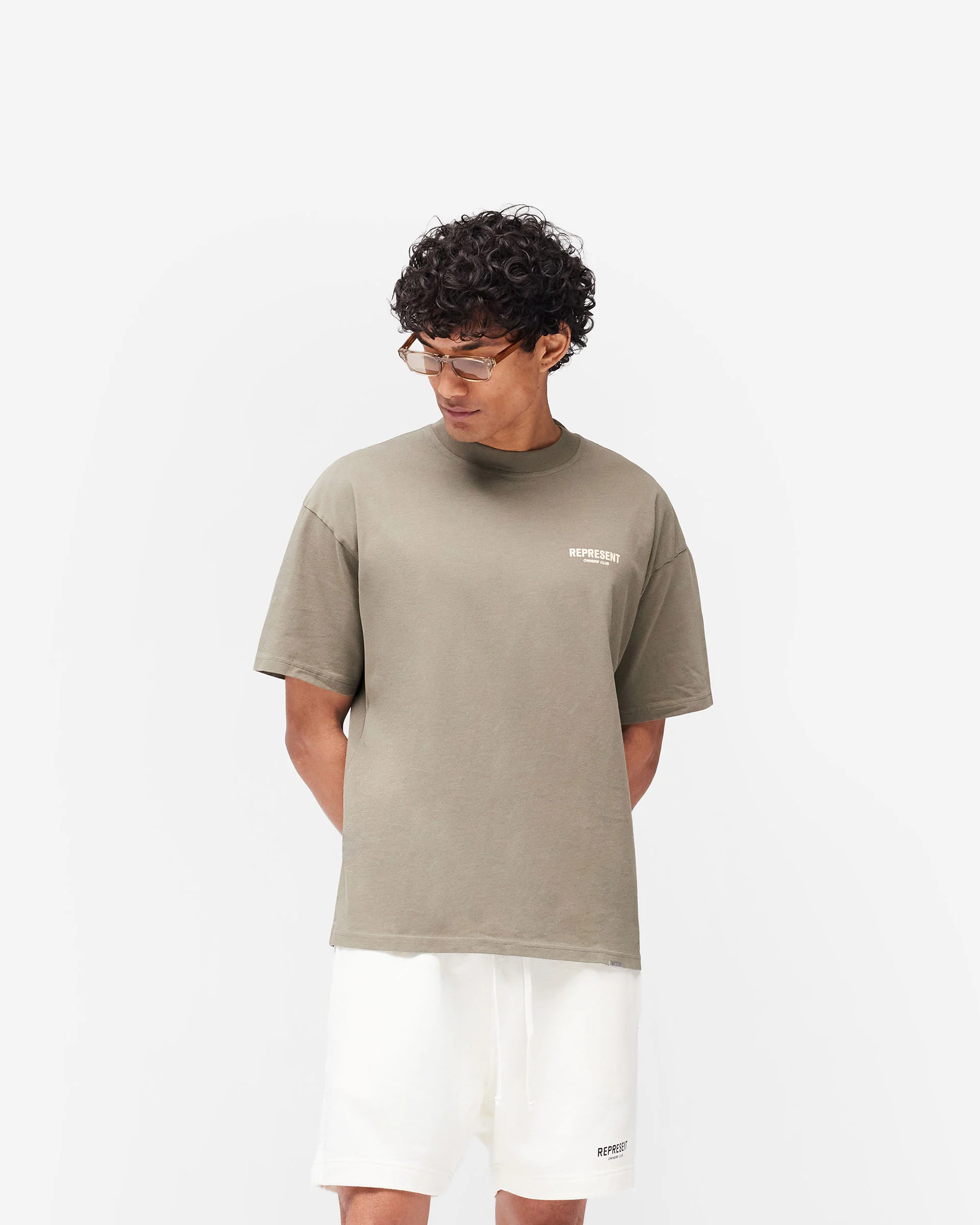 Represent Owners Club T-Shirt - Olive - Image 3