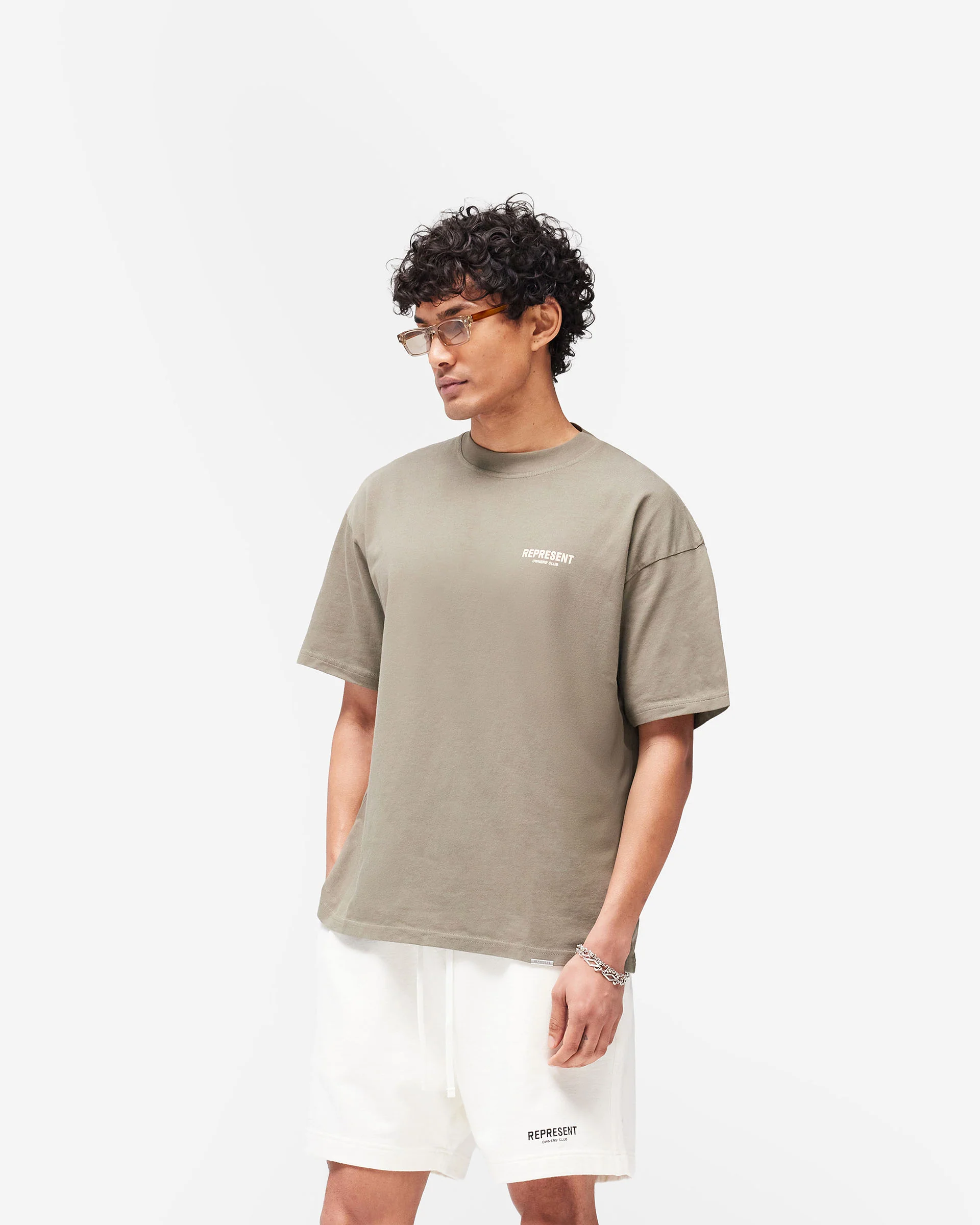 Represent Owners Club T-Shirt - Olive - Image 4